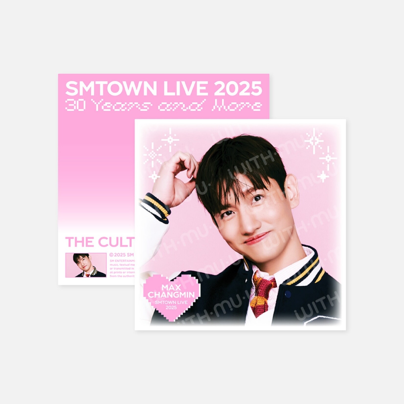 TVXQ SMTOWN LIVE 2025 TOUR OFFICIAL 2ND MD : LP POSTER SET (TVXQ ver.)