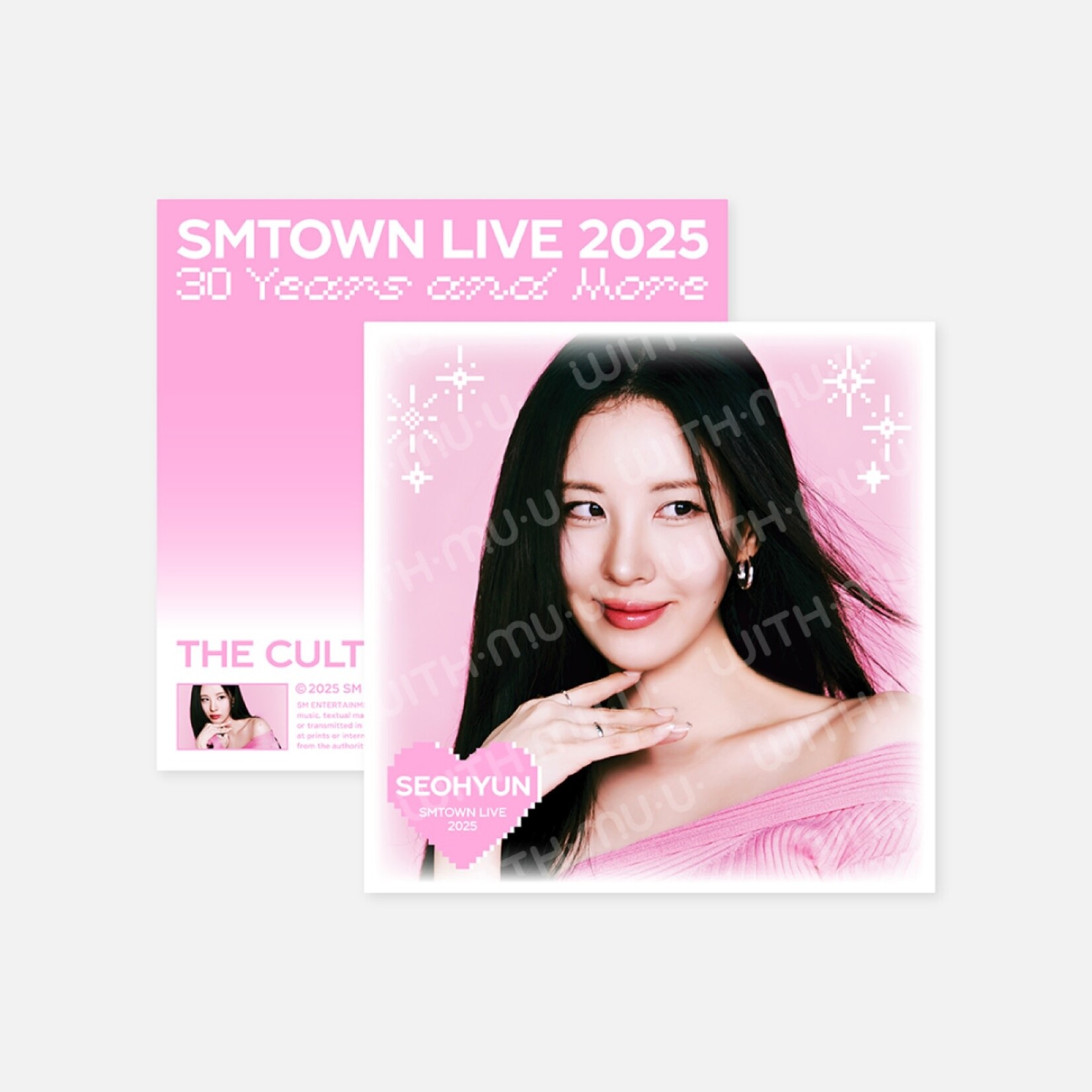Girl's Generation SMTOWN LIVE 2025 TOUR OFFICIAL 2ND MD : LP POSTER SET (Girl's Generation ver.)