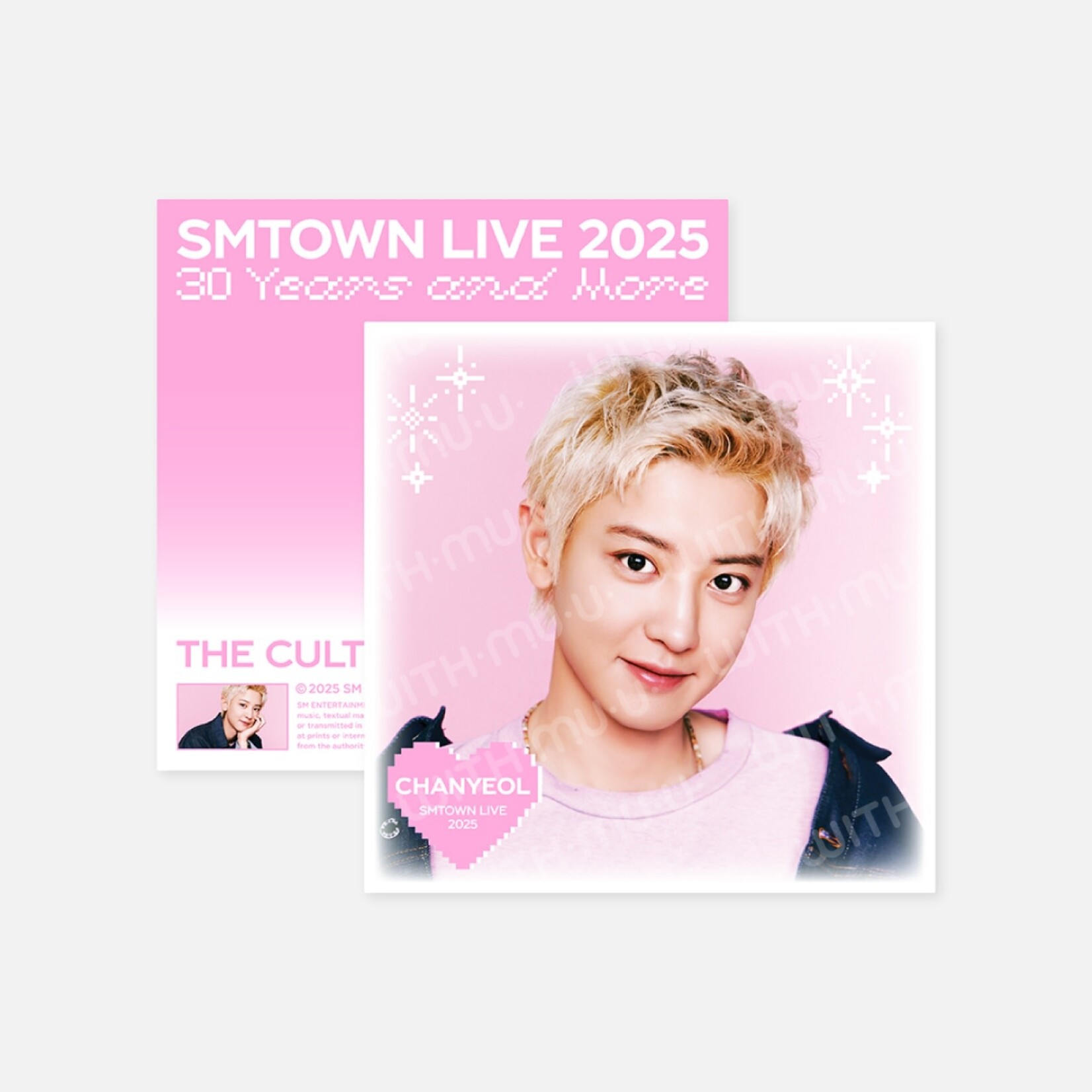 EXO SMTOWN LIVE 2025 TOUR OFFICIAL 2ND MD : LP POSTER SET (EXO ver.)