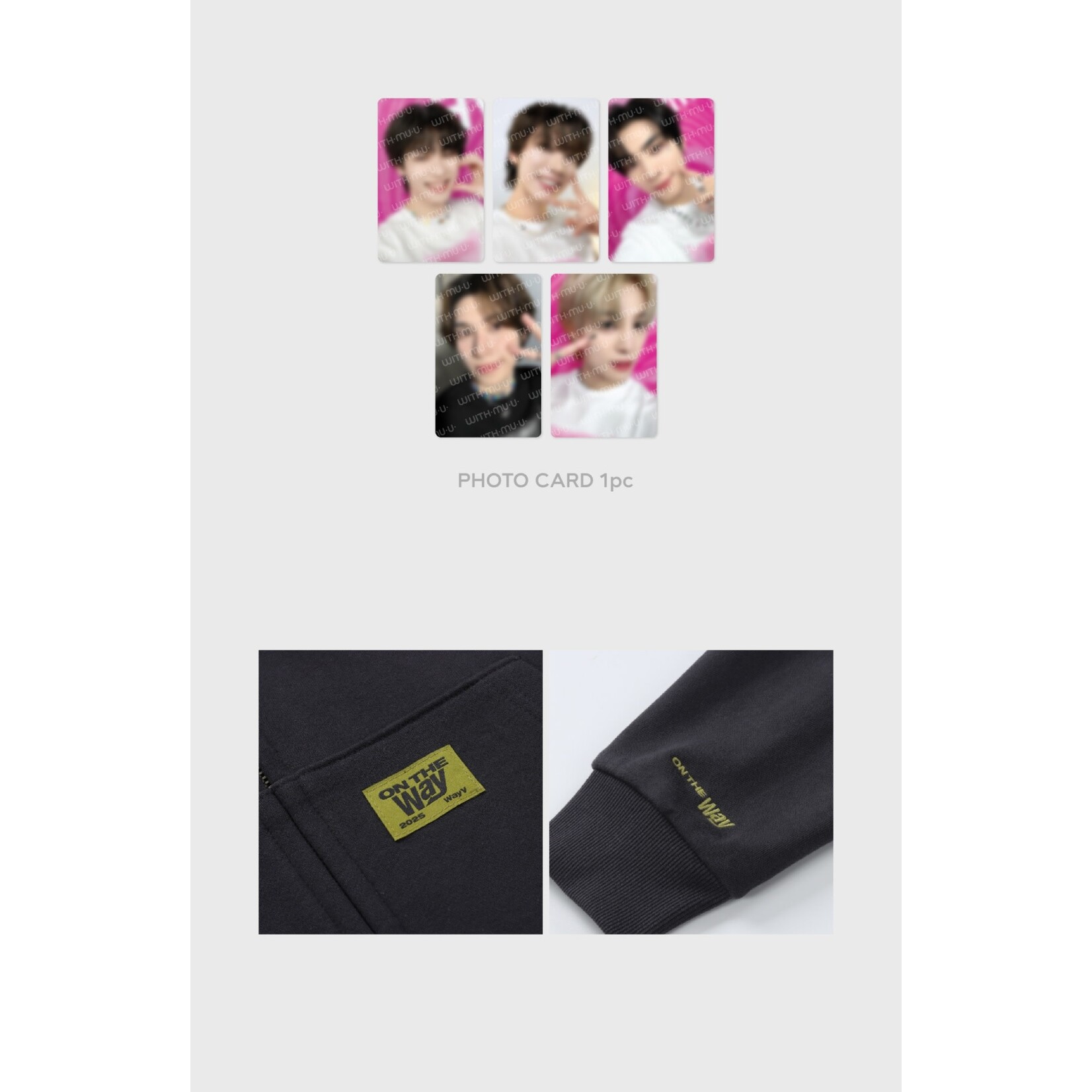 NCT WayV - 2025 WayV CONCERT [ON THE Way] FINAL IN SEOUL OFFICIAL MD : ZIP-UP HOODIE SET