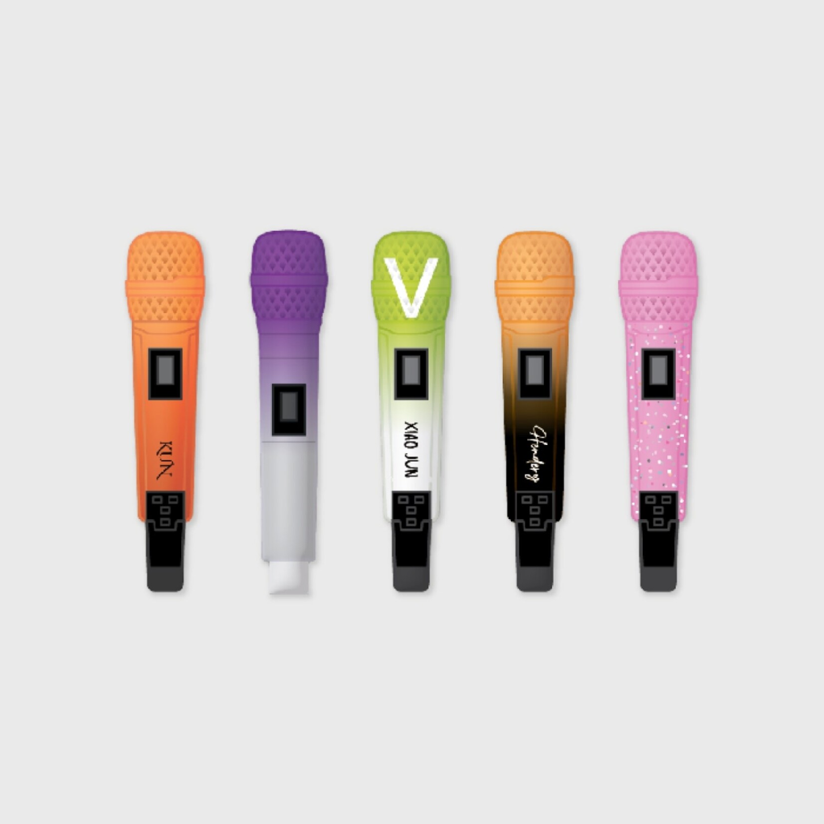 NCT WayV - 2025 WayV CONCERT [ON THE Way] FINAL IN SEOUL OFFICIAL MD : BADGE (MIC ver.)