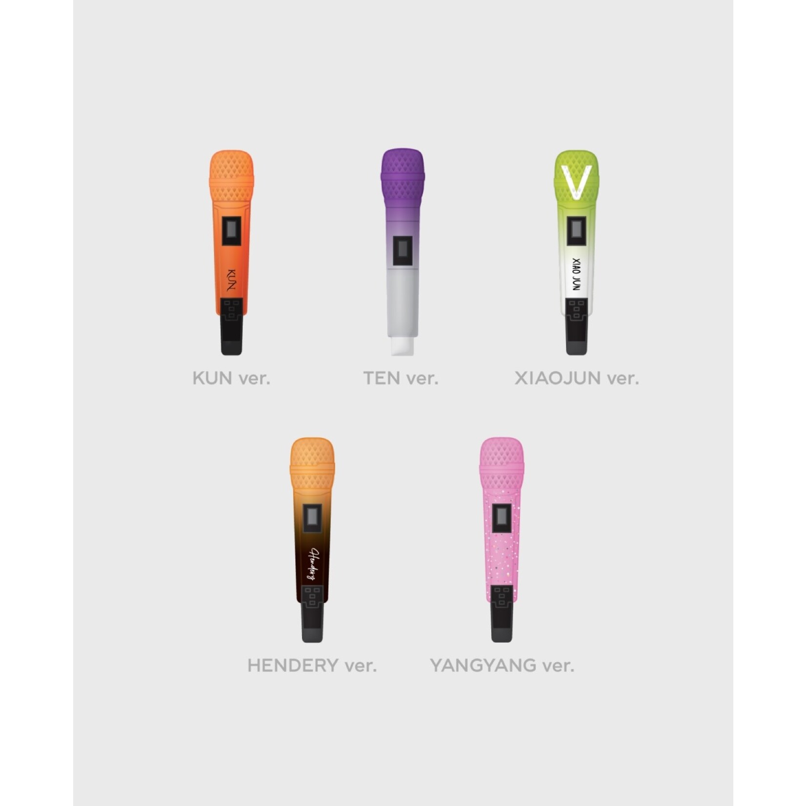 NCT WayV - 2025 WayV CONCERT [ON THE Way] FINAL IN SEOUL OFFICIAL MD : BADGE (MIC ver.)