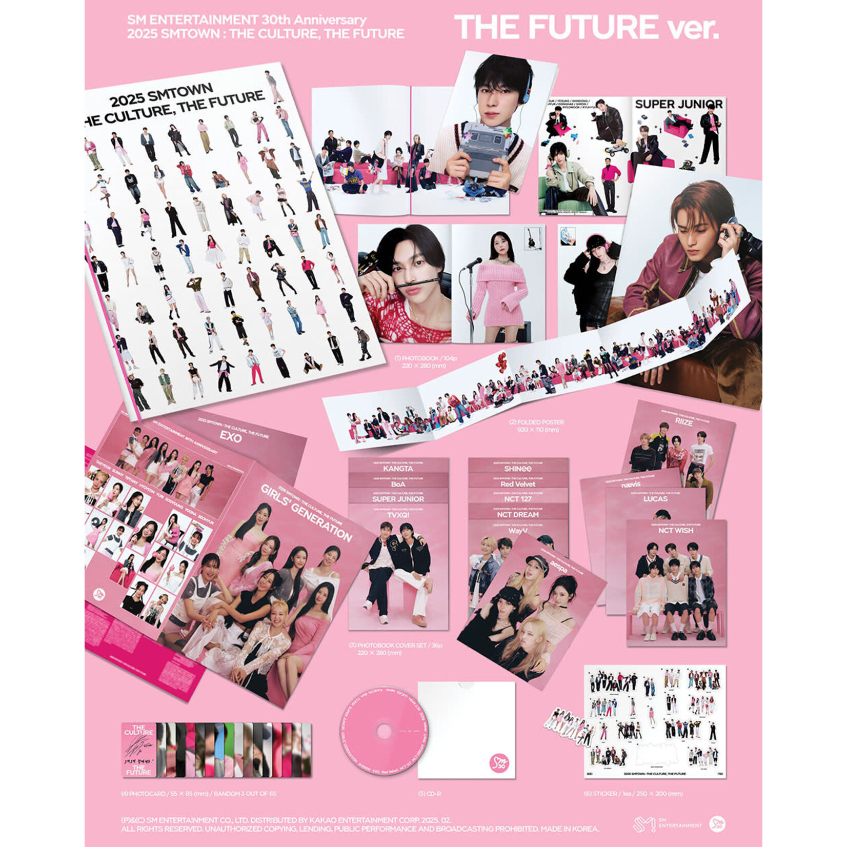 SMTOWN - [2025 SMTOWN : THE CULTURE, THE FUTURE] (THE FUTURE Ver.)