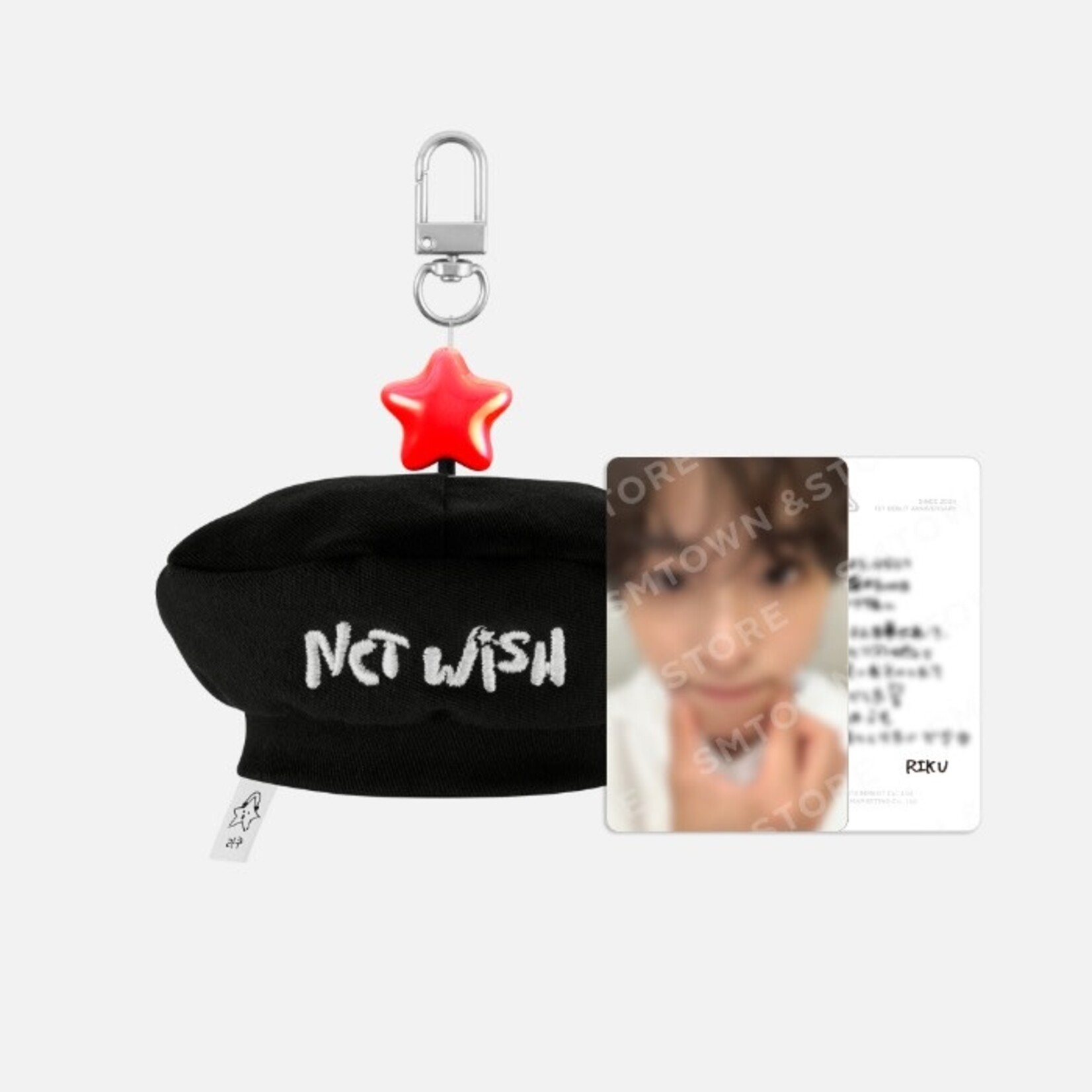 NCT NCT WISH - 1ST ANNIVERSARY BERET KEYRING SET