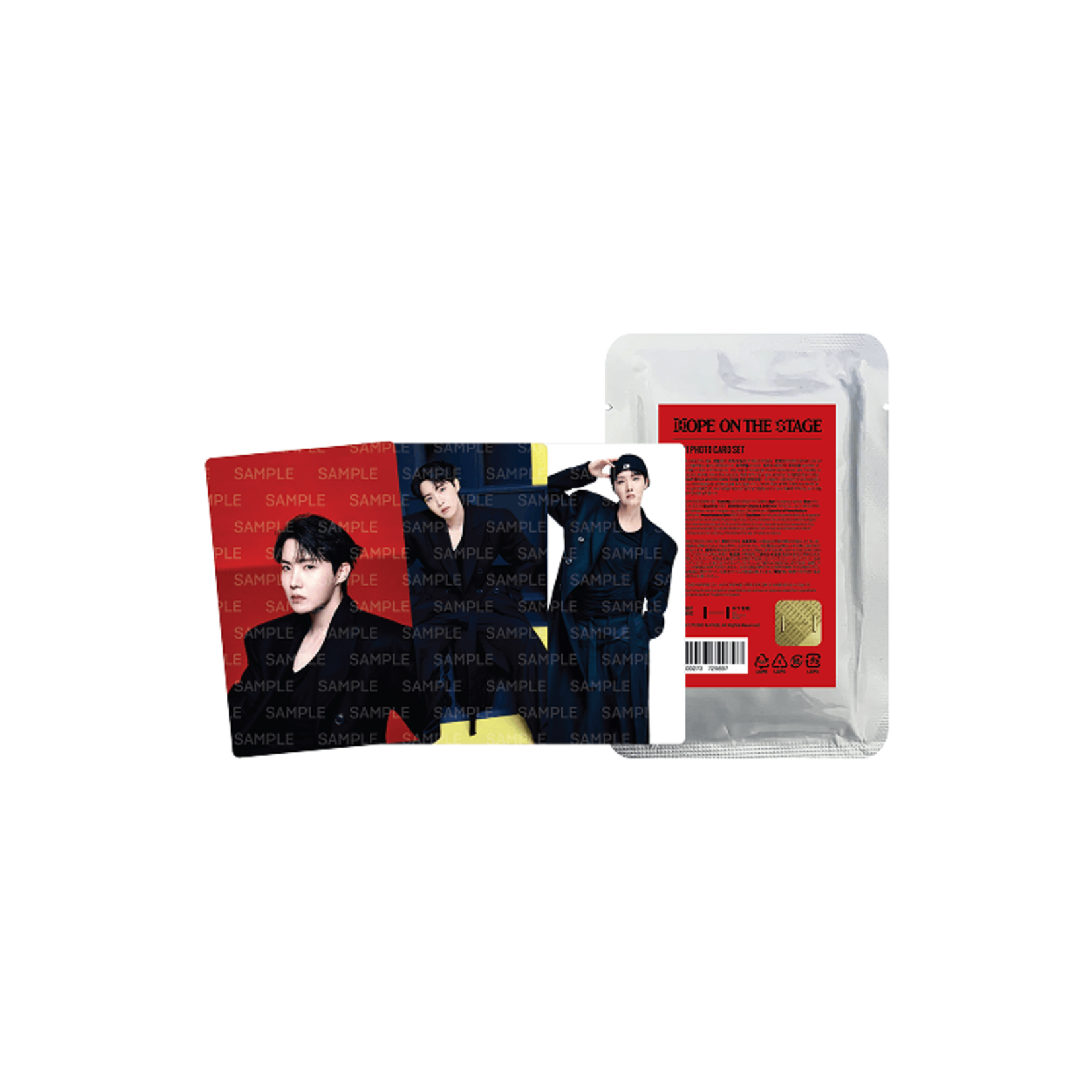 BTS j-hope (BTS) - Tour 'HOPE ON THE STAGE' OFFICIAL MD : Mini Photo Card Set