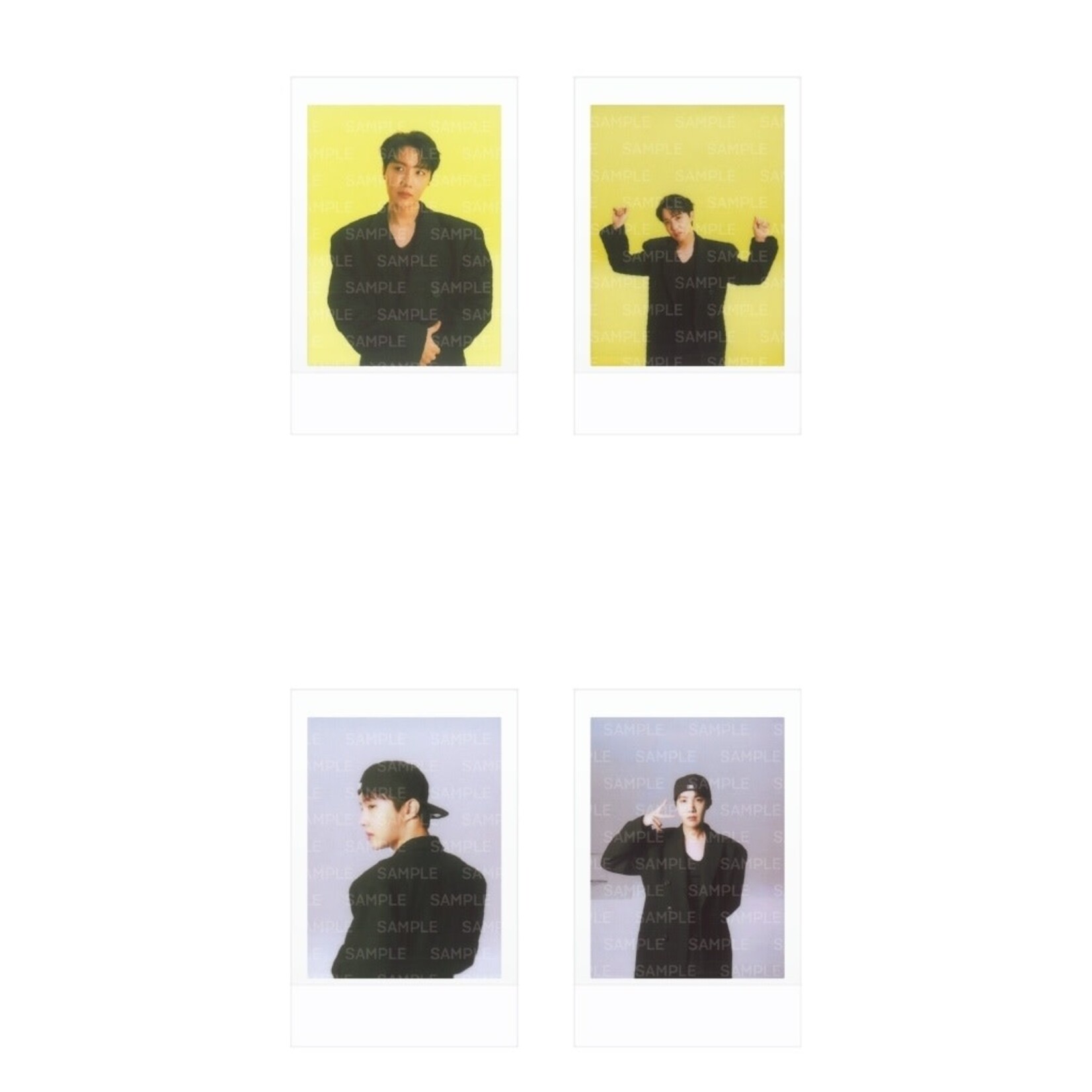j-hope (BTS) - Tour 'HOPE ON THE STAGE' OFFICIAL MD : Instant Photo Card Set