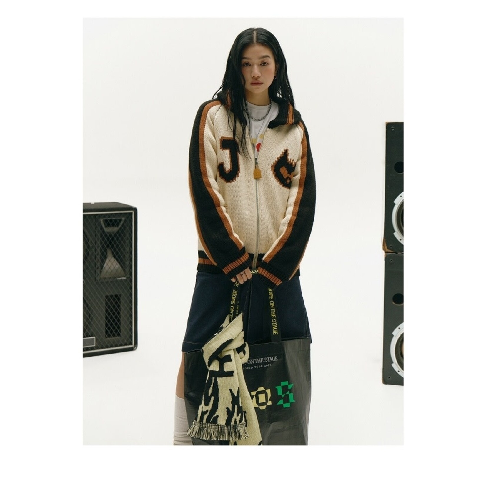 BTS j-hope (BTS) - Tour 'HOPE ON THE STAGE' OFFICIAL MD : Tour Slogan Muffler (Yellow)