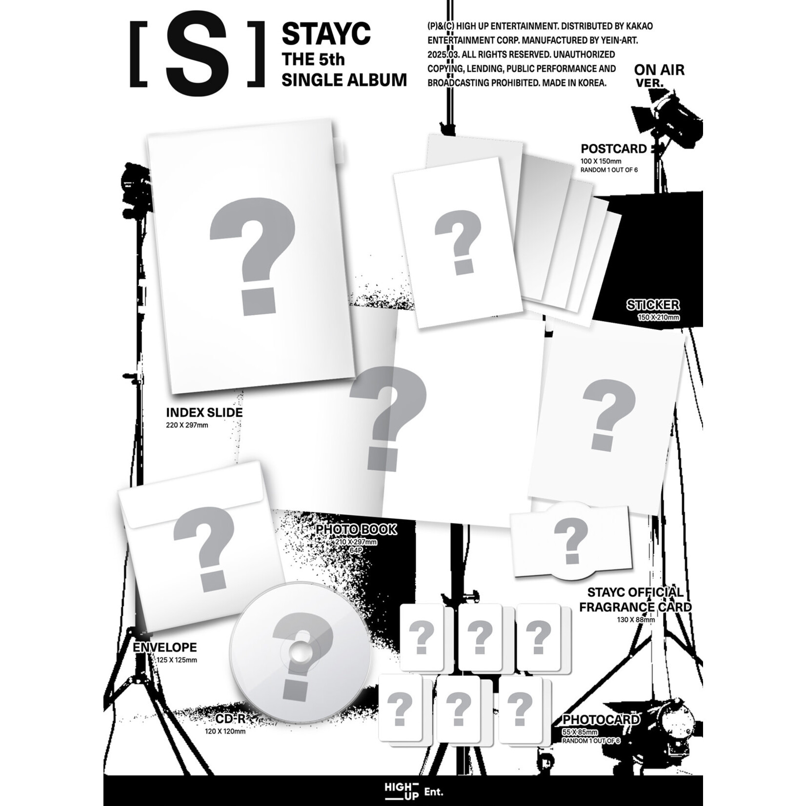 StayC STAYC - The 5th SINGLE ALBUM [S] (Photobook ver.) + Random Photocard (MAKESTAR)