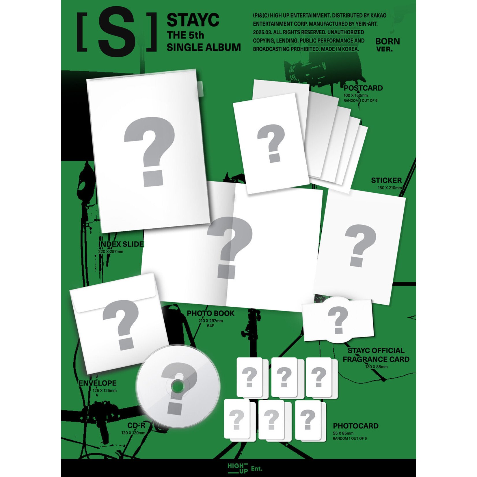 StayC STAYC - The 5th SINGLE ALBUM [S] (Photobook ver.) + Random Photocard (MAKESTAR)