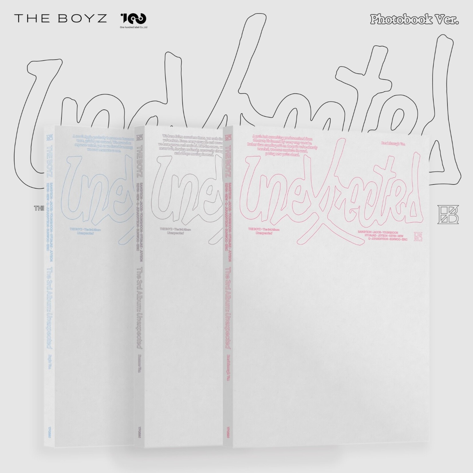 The Boyz THE BOYZ - The 3rd Album 'Unexpected' (Photobook ver.)