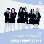 Ive [2ND LUCKY DRAW] IVE - THE 3rd EP [IVE EMPATHY] (4types Random ver.) + Random Photocard (SW)