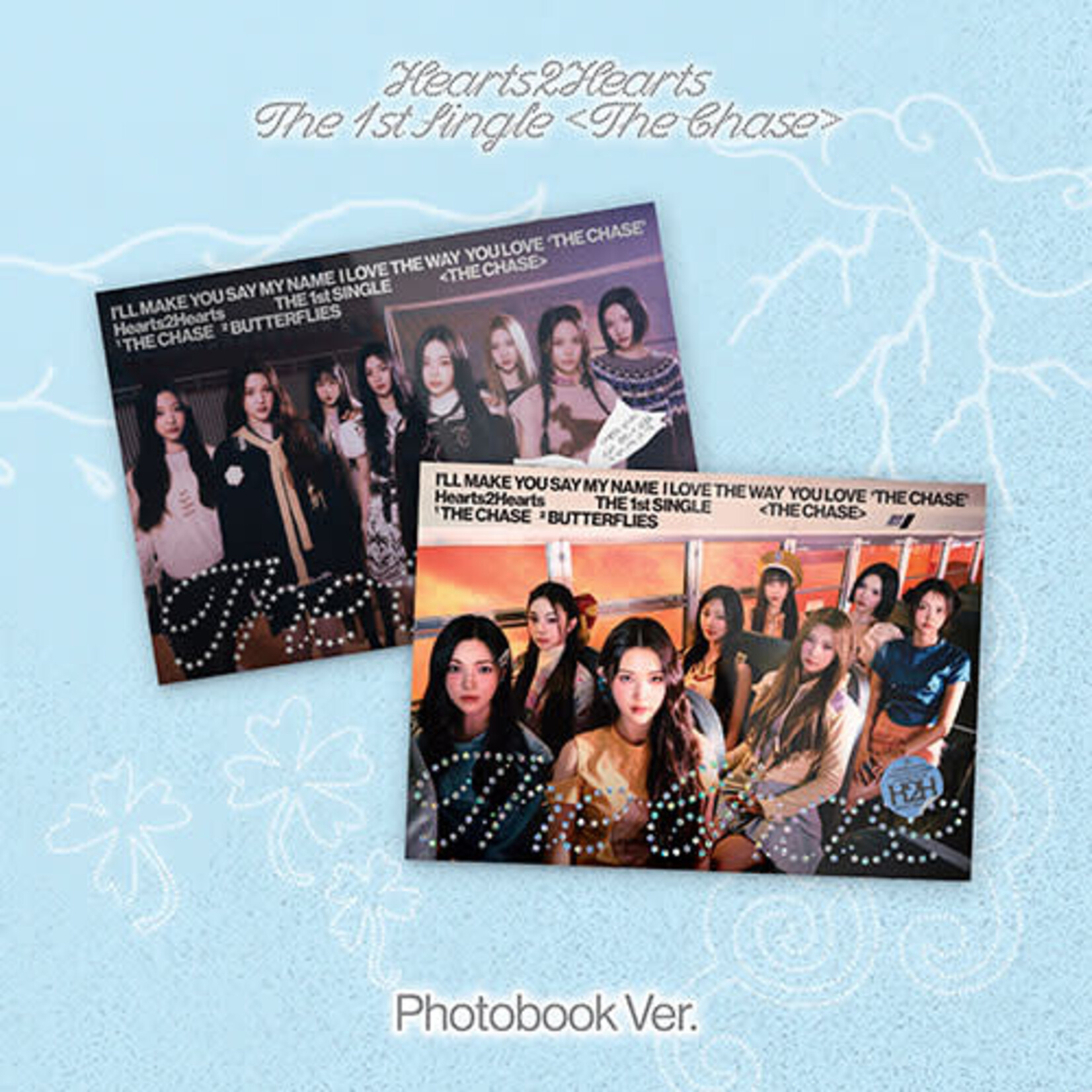 Hearts2Hearts Hearts2Hearts - 1st Single [The Chase] (Photobook Ver.)