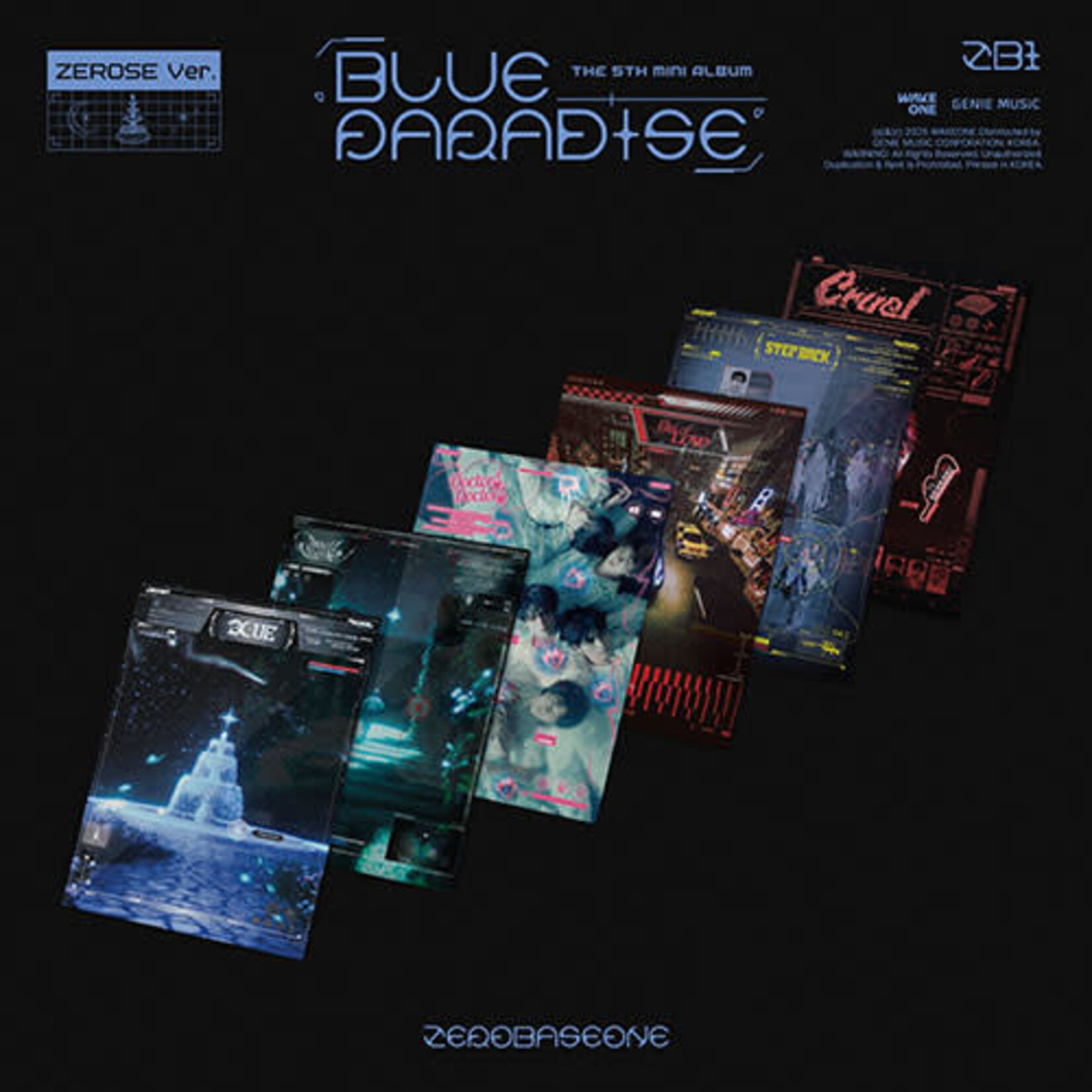 ZeroBaseOne ZEROBASEONE - The 5th Mini Album [BLUE PARADISE] (ZEROSE Ver.)