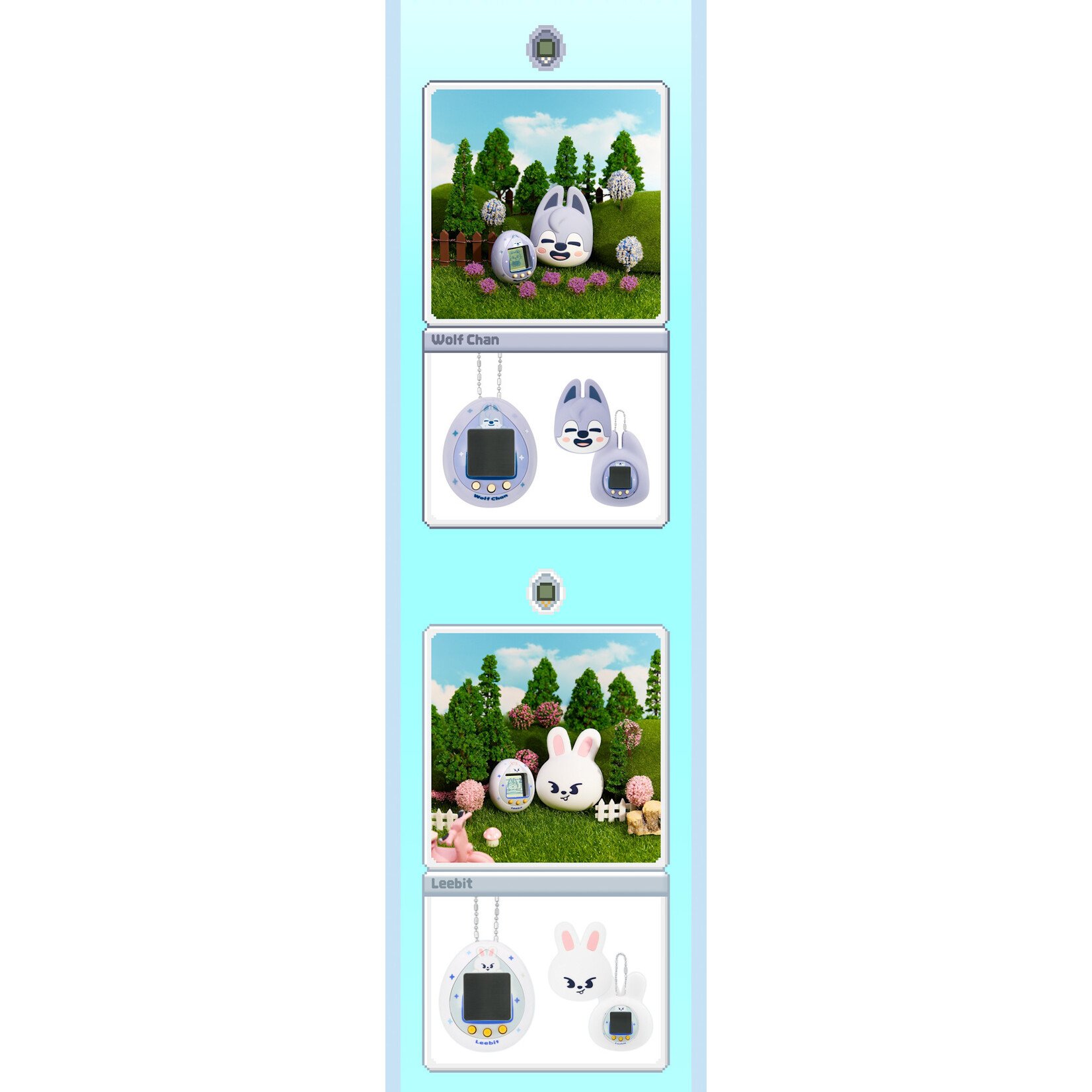 Stray Kids Stray Kids SKZOO TAMAGOTCHI & CASE SET