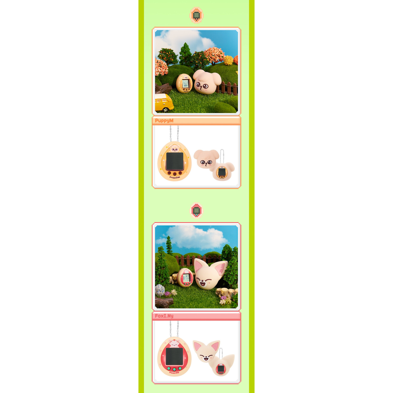 Stray Kids Stray Kids SKZOO TAMAGOTCHI & CASE SET