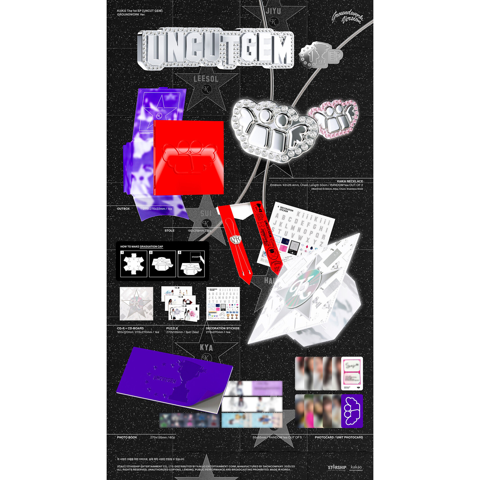 KiiiKiii KiiiKiii - The 1st EP [UNCUT GEM] (GROUNDWORK ver.)