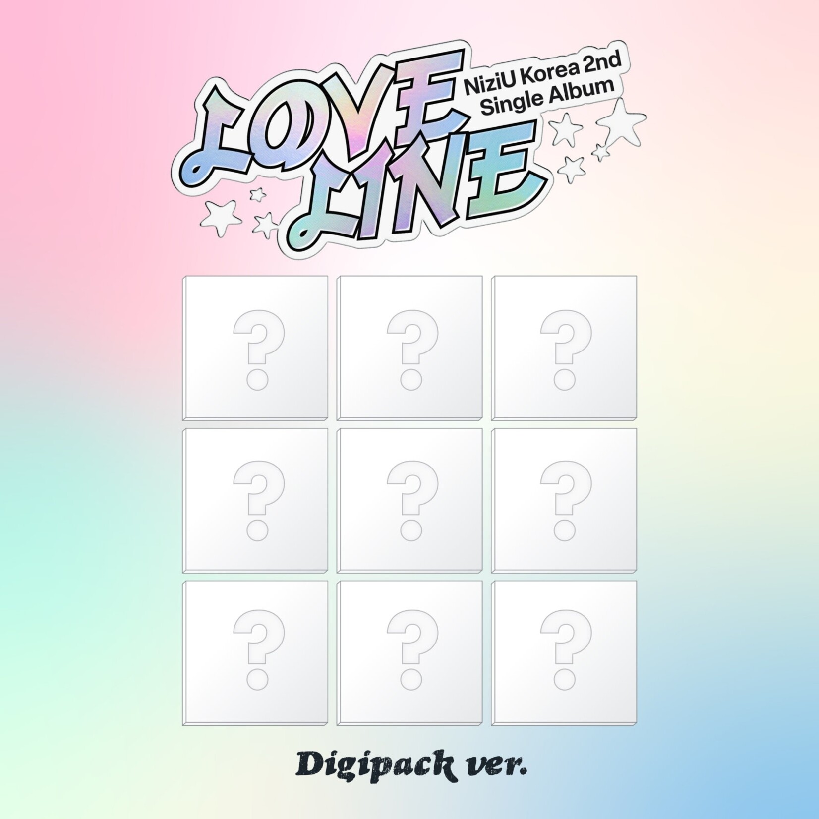 NiziU NiziU - LOVE LINE / 2nd Single Album (Digipack ver.)
