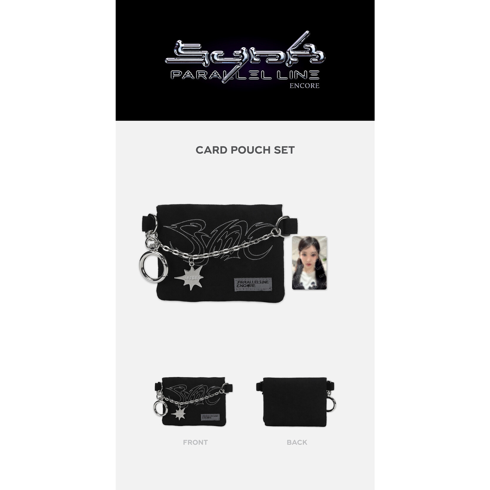Aespa aespa - LIVE TOUR－SYNK：PARALLEL LINE－ENCORE MD : CARD POUCH SET