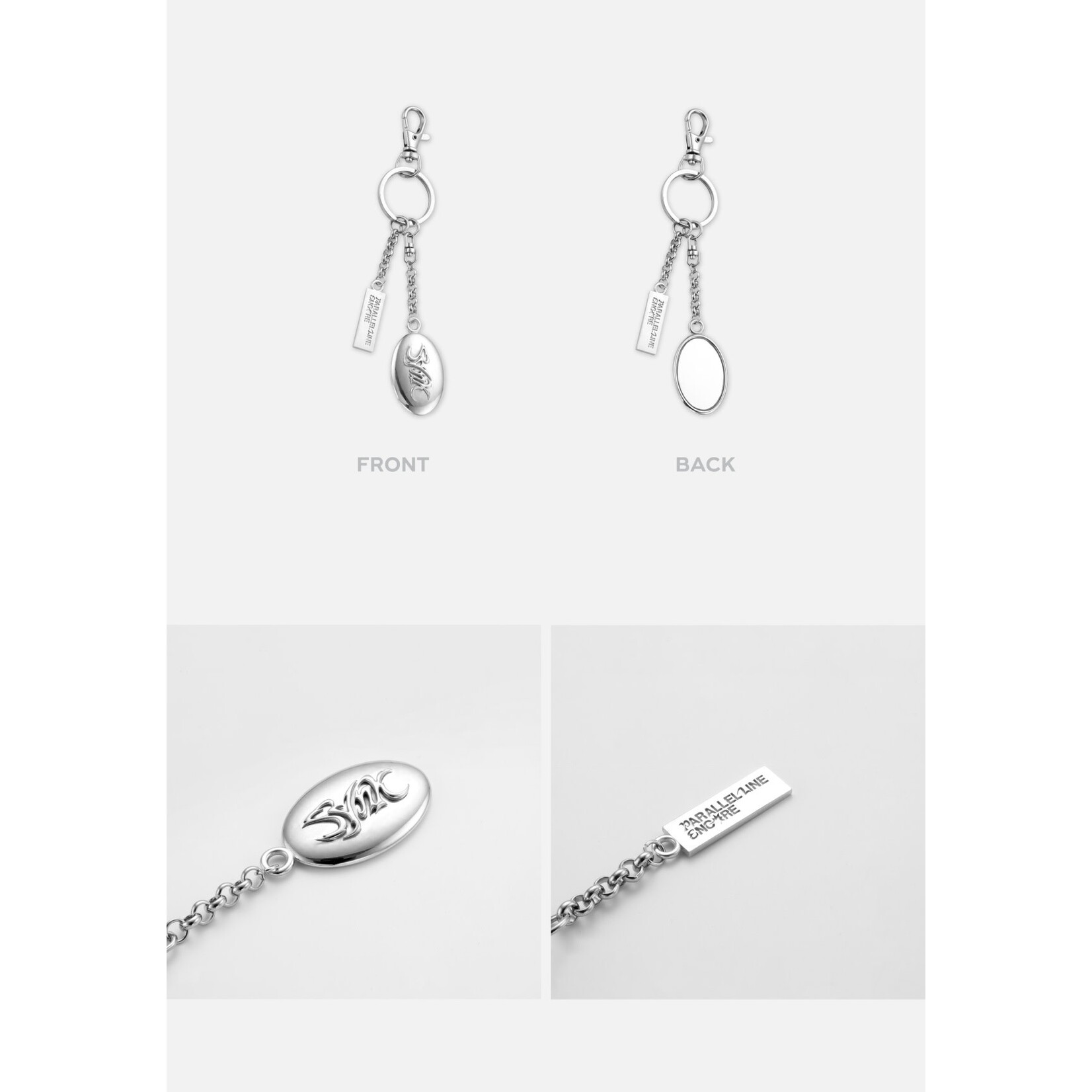 Aespa aespa - LIVE TOUR－SYNK：PARALLEL LINE－ENCORE MD : MIRROR KEY RING SET