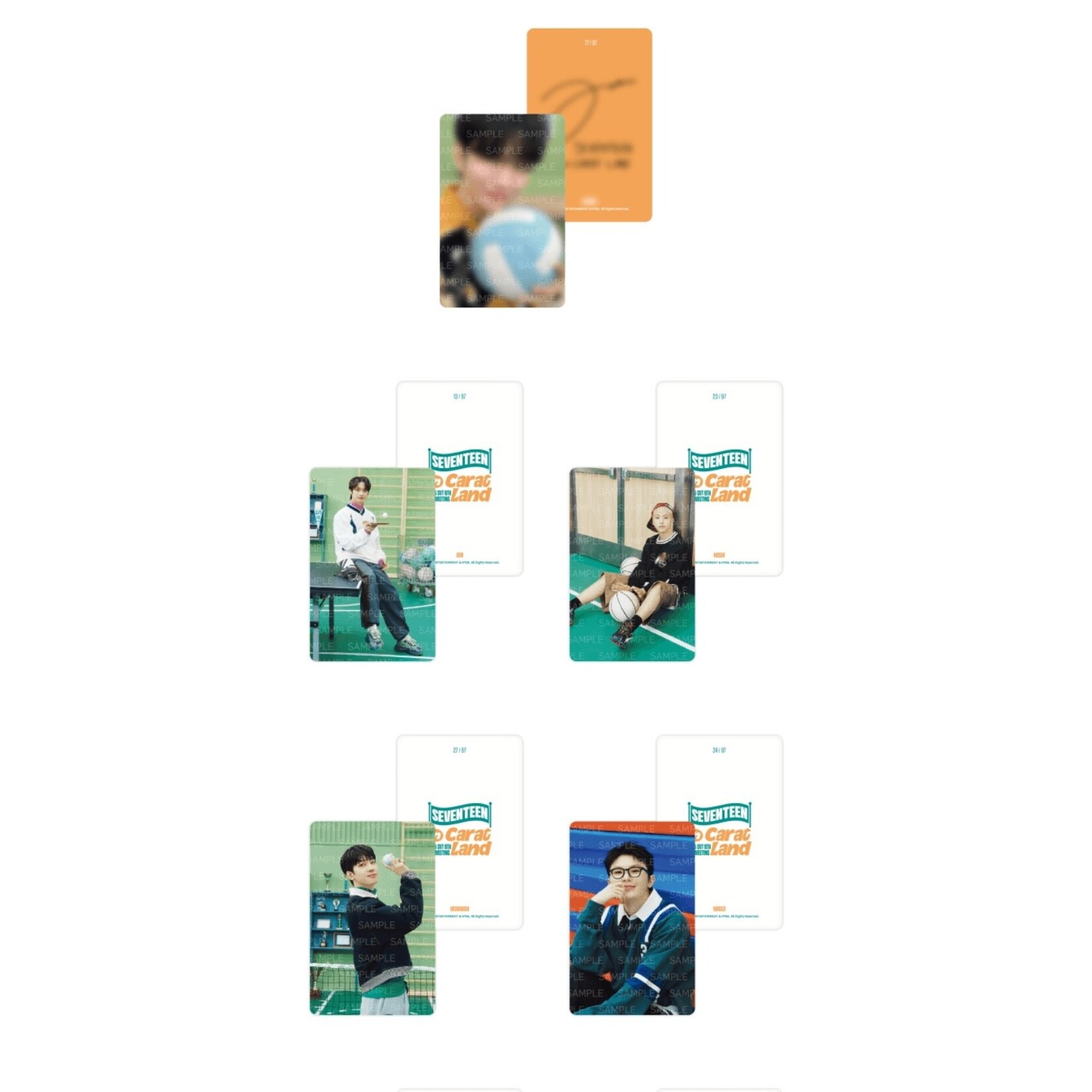 Seventeen SEVENTEEN - 2025 SVT 9TH FAN MEETING  Trading Card Set