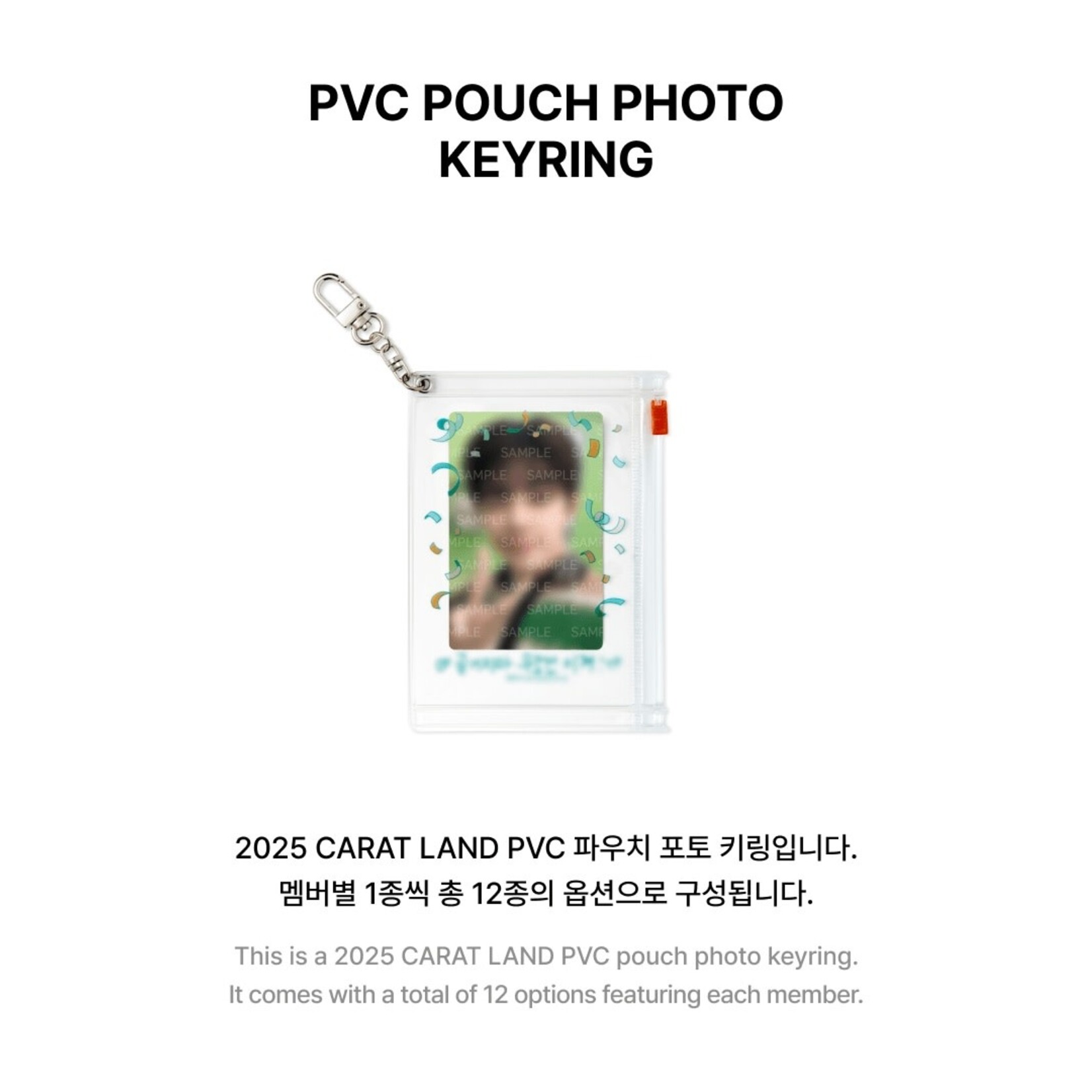 Seventeen SEVENTEEN - 2025 SVT 9TH FAN MEETING  PVC Pouch Photo Keyring