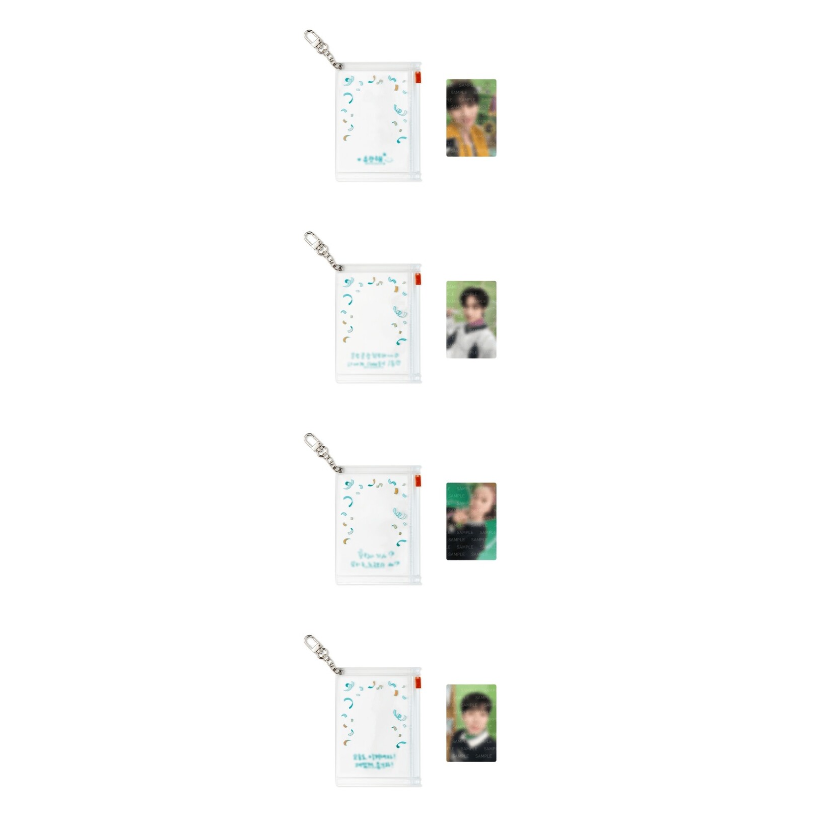 Seventeen SEVENTEEN - 2025 SVT 9TH FAN MEETING  PVC Pouch Photo Keyring