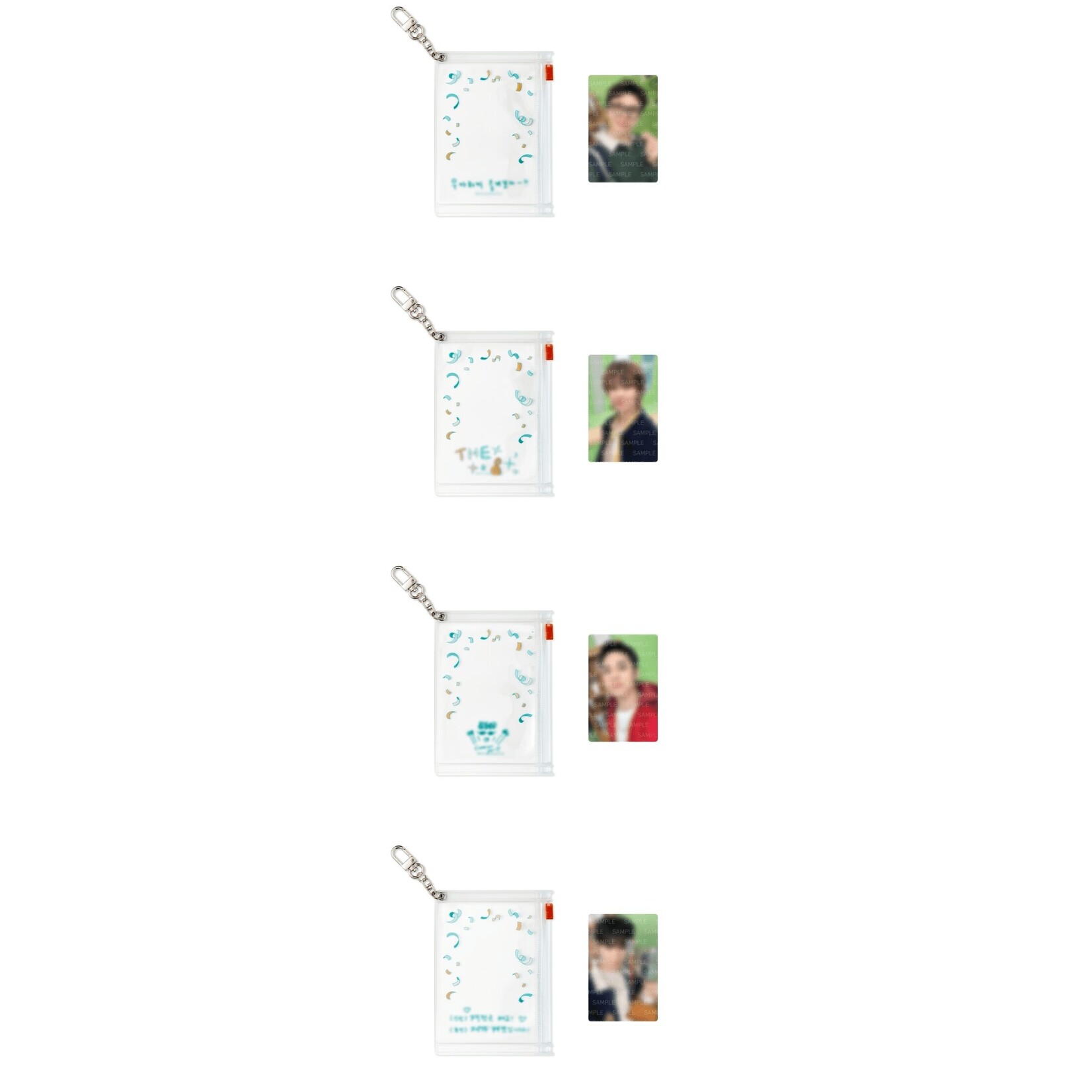 Seventeen SEVENTEEN - 2025 SVT 9TH FAN MEETING  PVC Pouch Photo Keyring