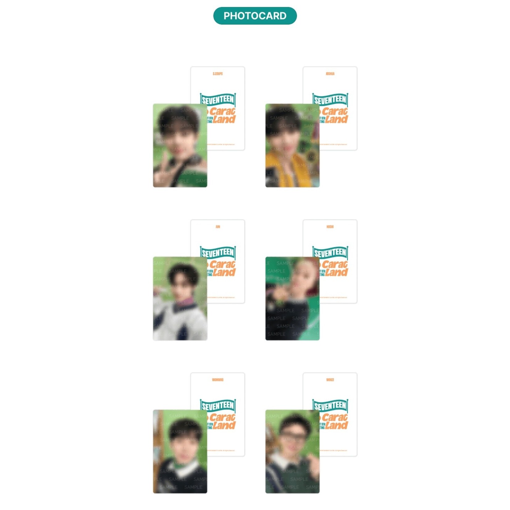 Seventeen SEVENTEEN - 2025 SVT 9TH FAN MEETING  PVC Pouch Photo Keyring