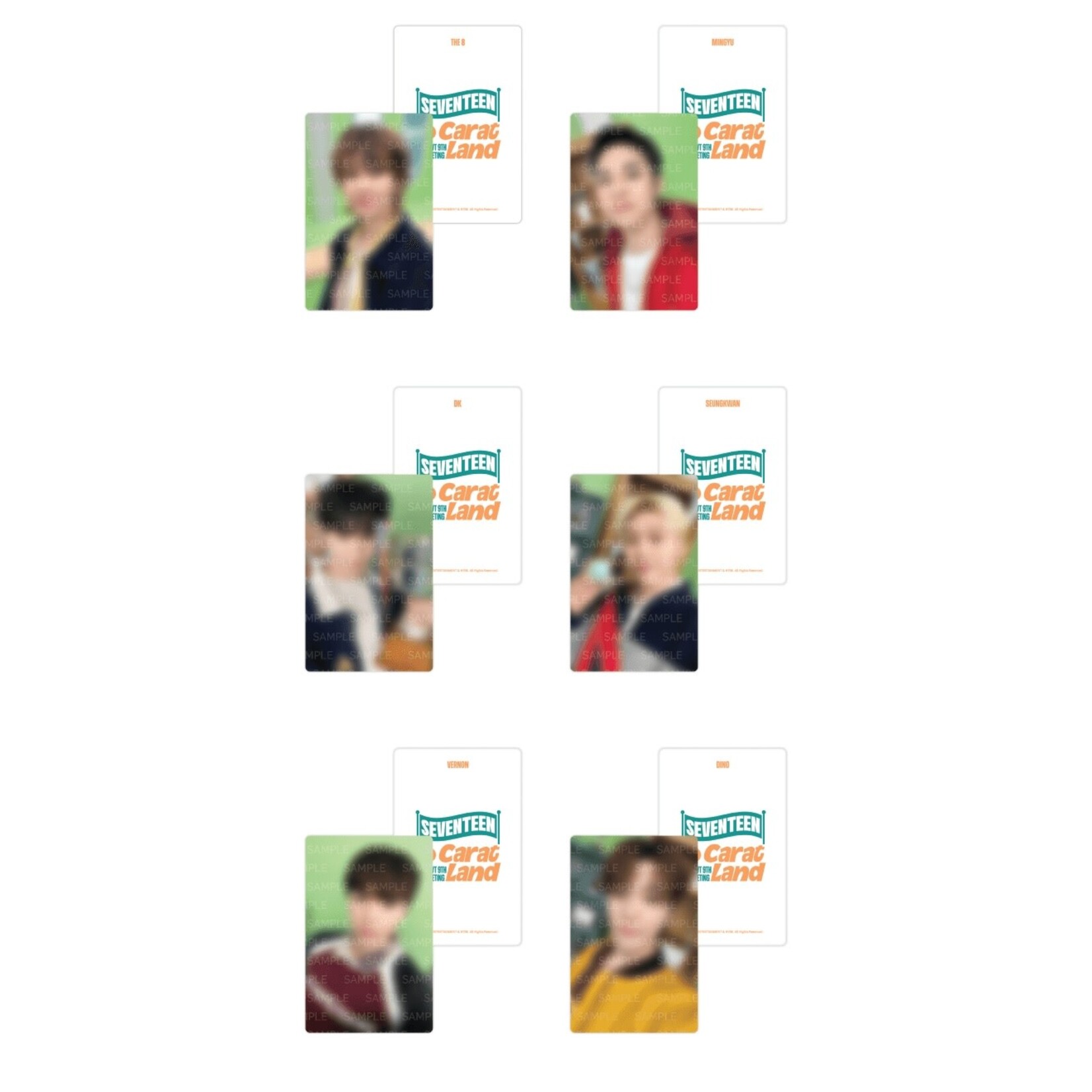 Seventeen SEVENTEEN - 2025 SVT 9TH FAN MEETING  PVC Pouch Photo Keyring