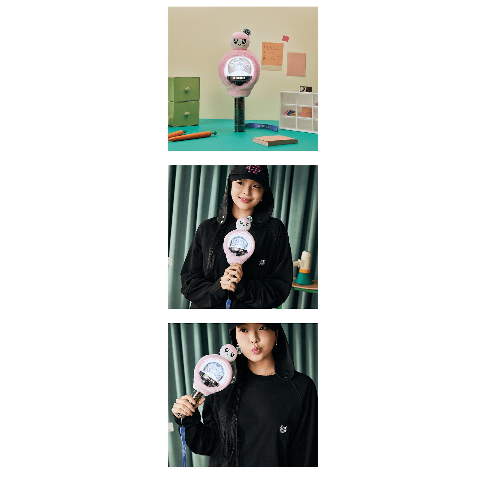 Seventeen SEVENTEEN - 2025 SVT 9TH FAN MEETING  BONGBONGEE Official Light Stick Cover