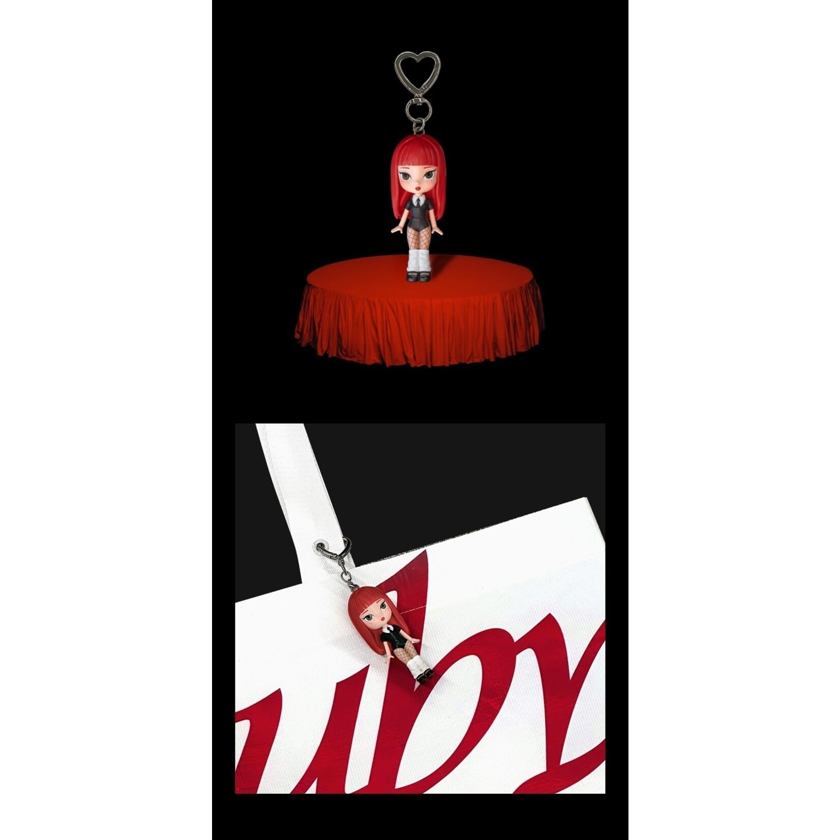 BlackPink JENNIE - [Ruby] Figure Keychain + Weverse Gift (WS)