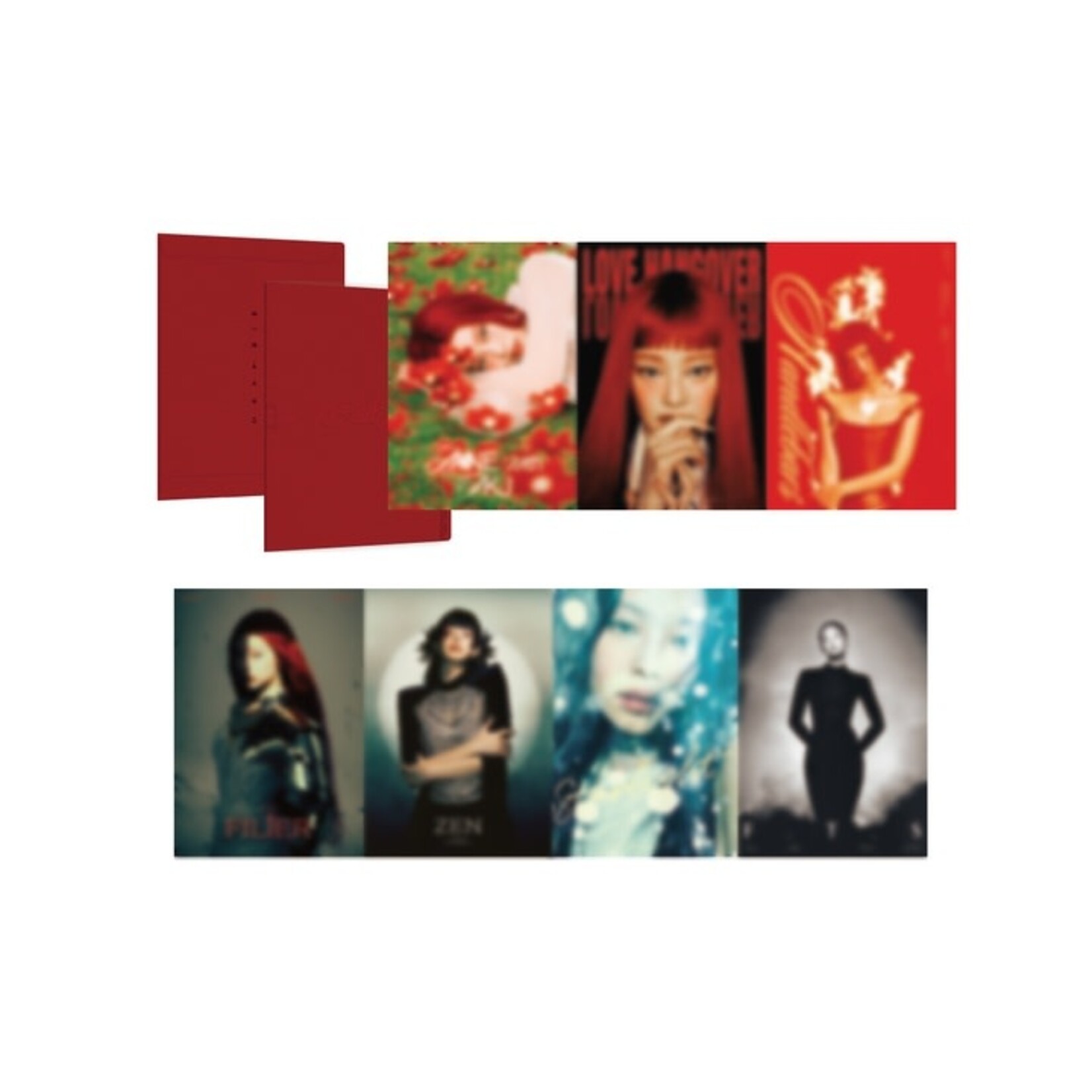 BlackPink JENNIE - [Ruby] Poster + Sleeve Set