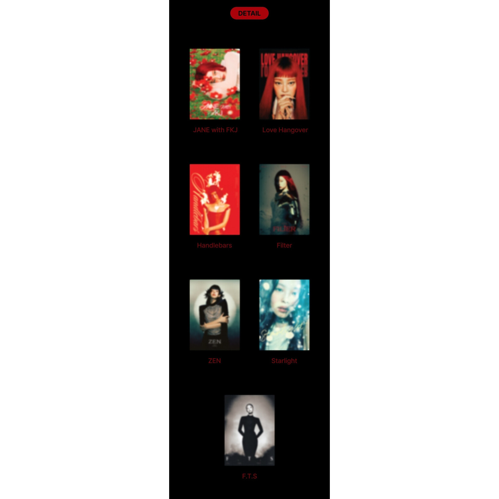 BlackPink JENNIE - [Ruby] Poster + Sleeve Set