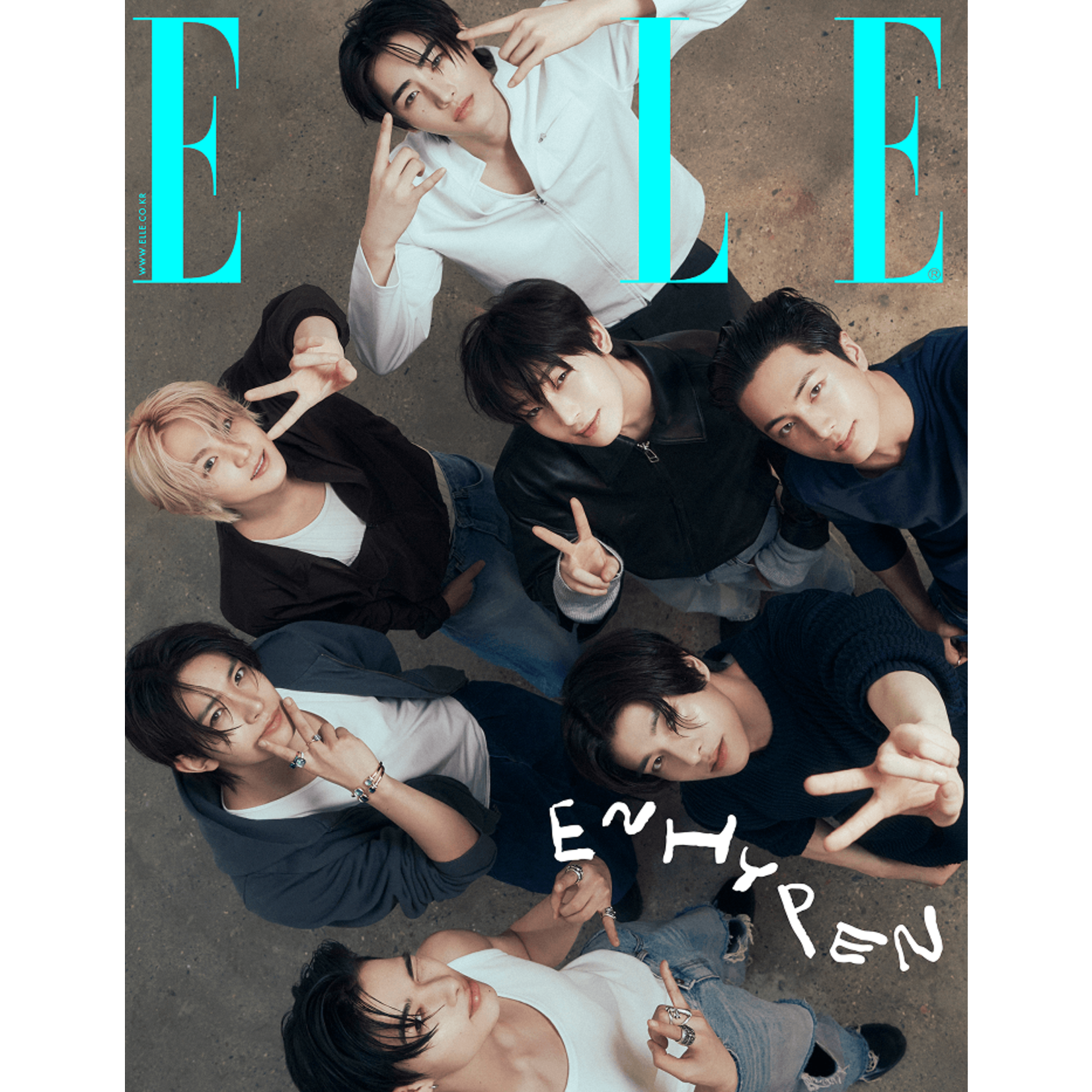 Enhypen ENHYPEN - APRIL 2025 [ELLE]