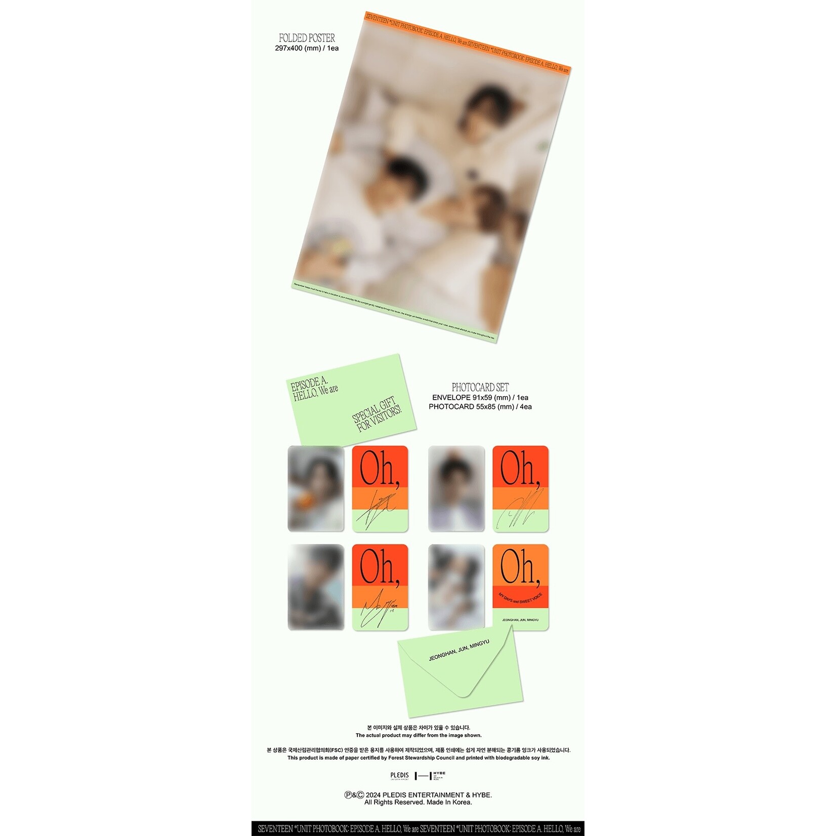 Seventeen SEVENTEEN - Episode : Oh, My Days and Sweet Voice + Weverse Gift (WS)