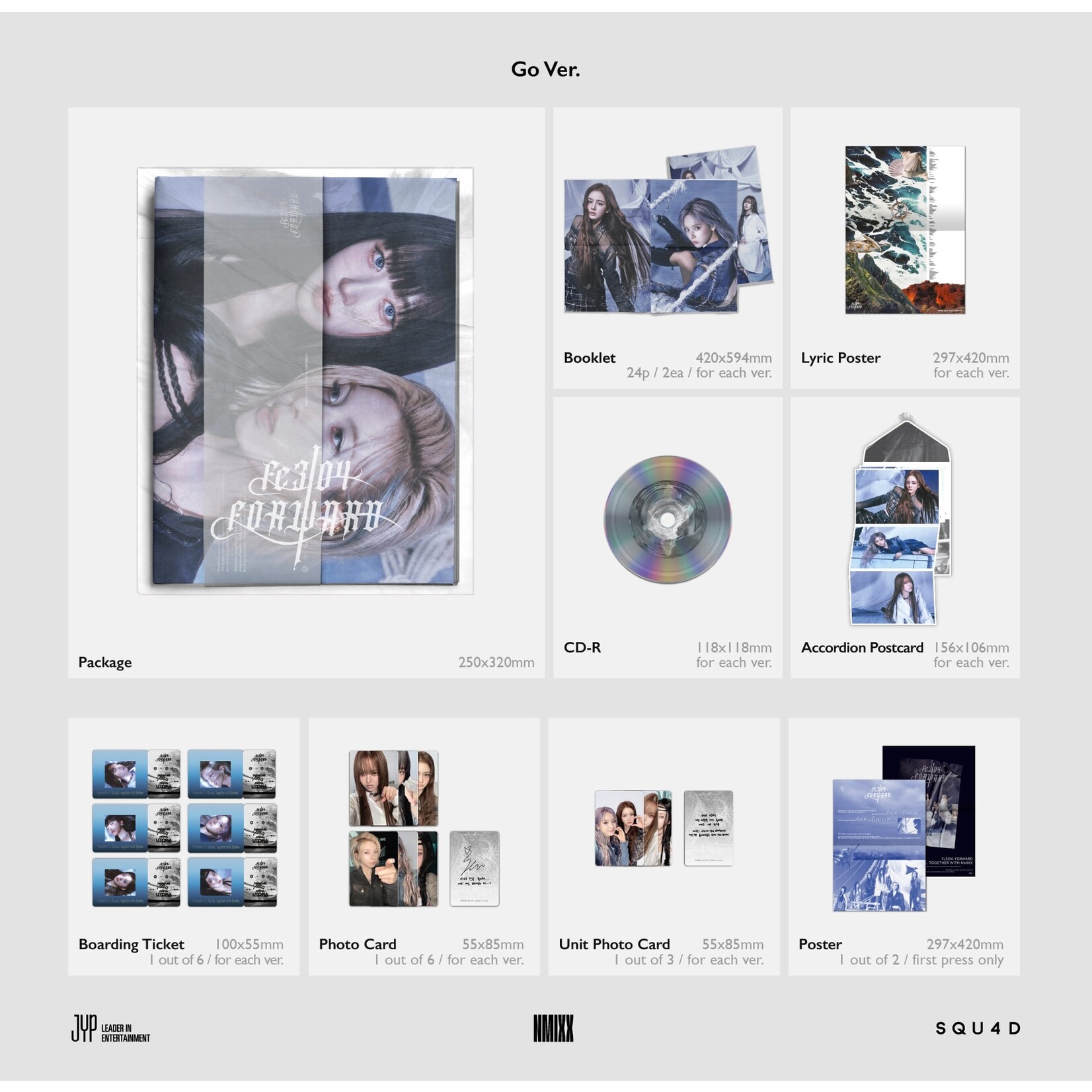 NMIXX [POP UP LUCKY DRAW] NMIXX - 4th EP Fe3O4: FORWARD (Photobook ver.) + Random Photocard (SW)