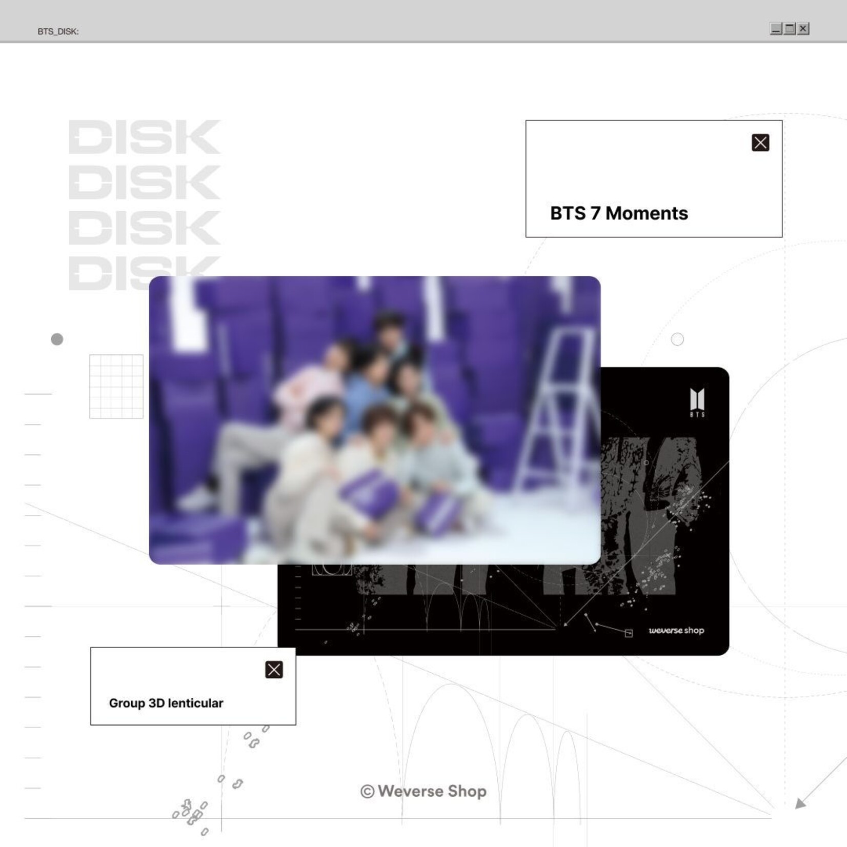 BTS BTS - 7 Moments + Weverse Gift (WS)