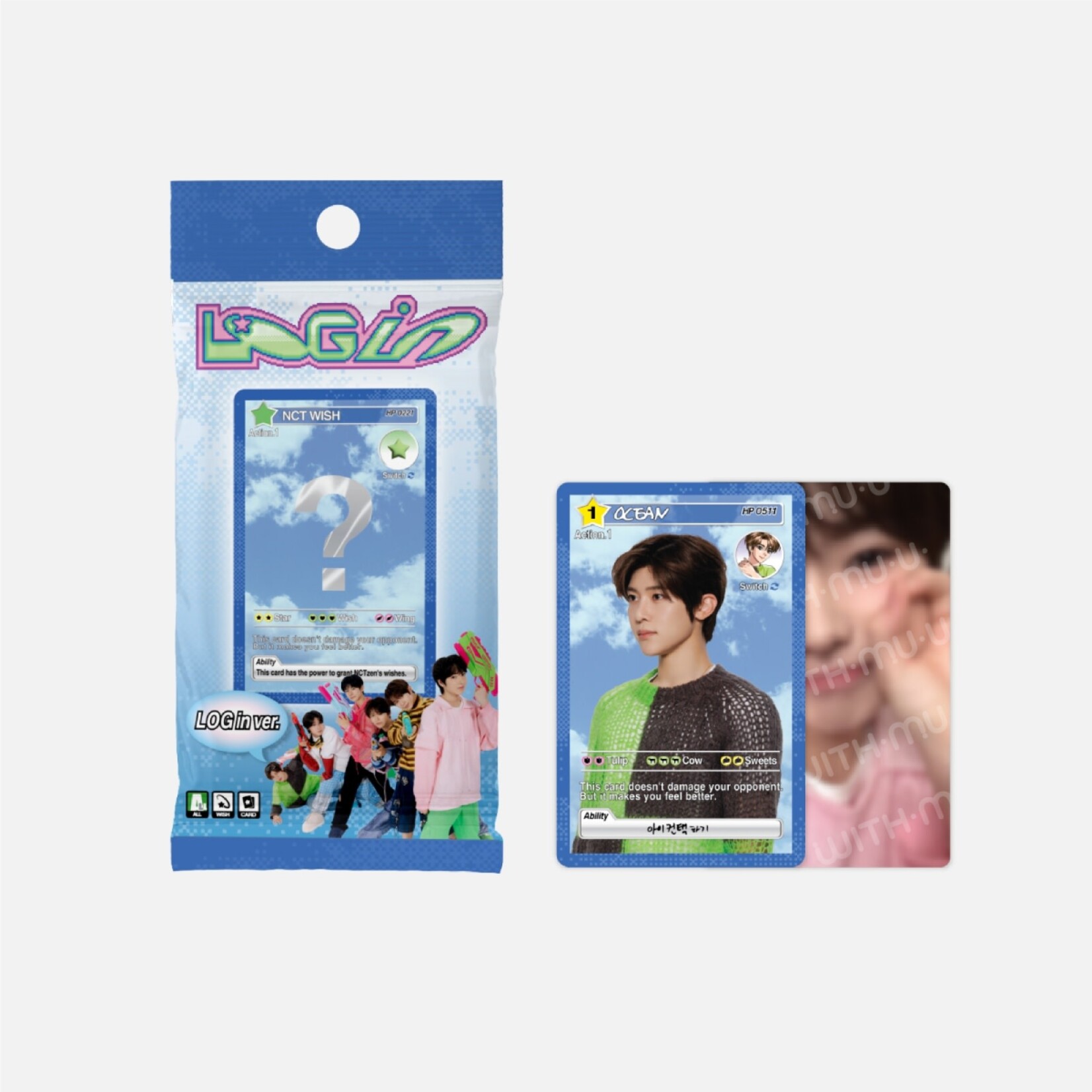 NCT NCT WISH - ASIA TOUR 'LOG in' MD: RANDOM TRADING CARD