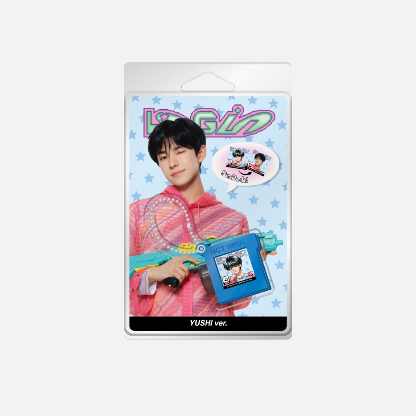 NCT NCT WISH - ASIA TOUR 'LOG in' MD: GAME PACK KEY RING SET