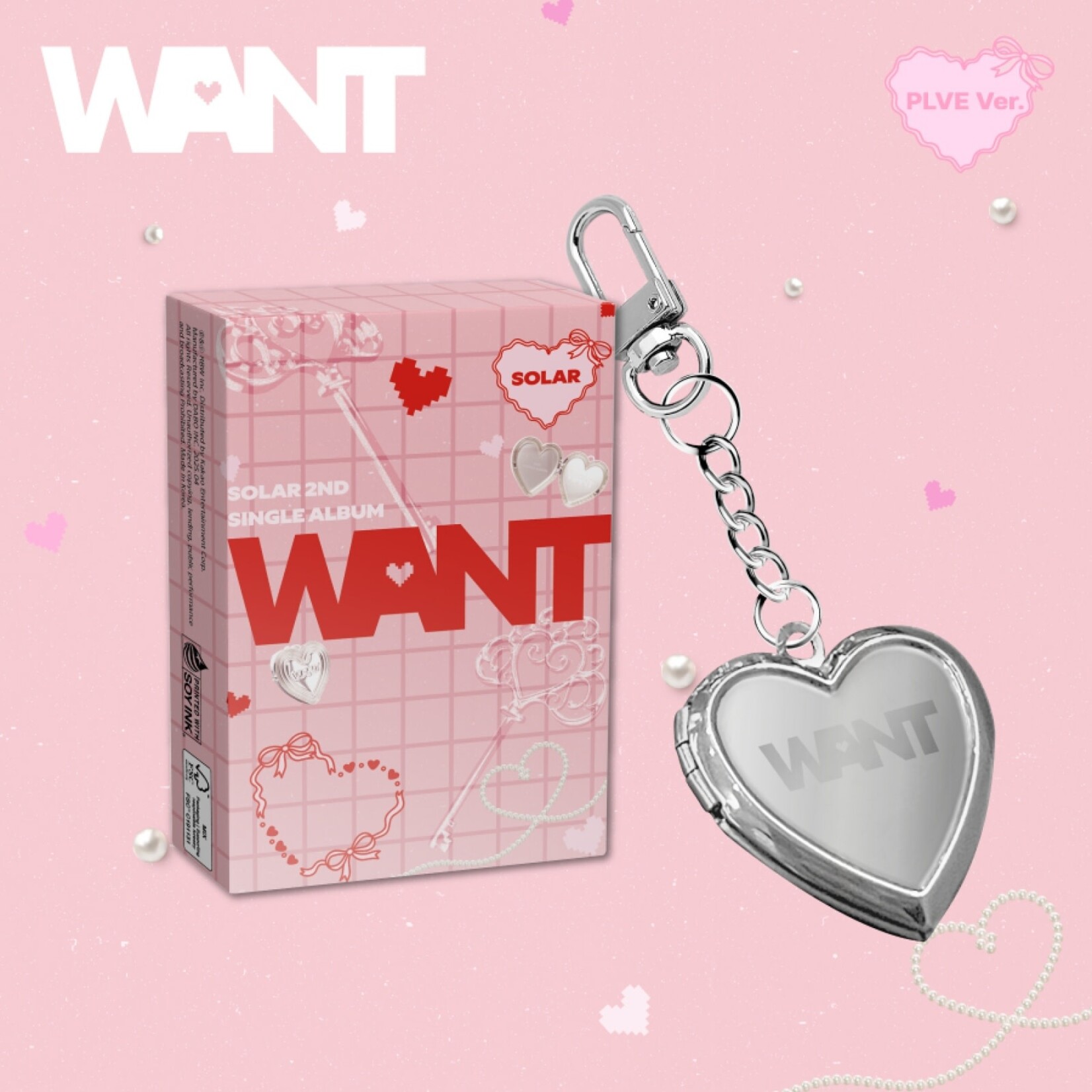Mamamoo SOLAR - 2nd Single Album [WANT] (PLVE Ver.)