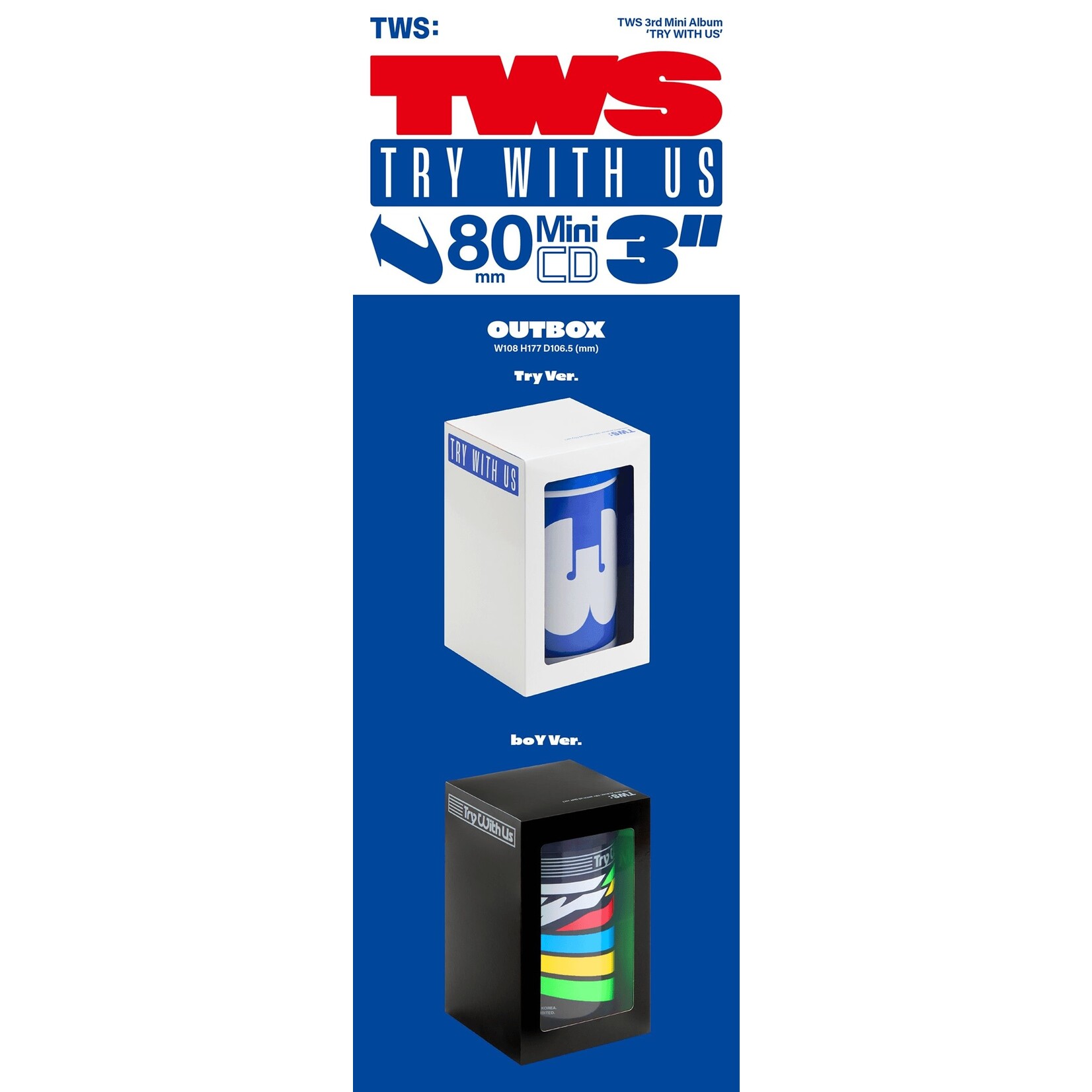 TWS TWS - 3rd Mini Album ‘TRY WITH US’