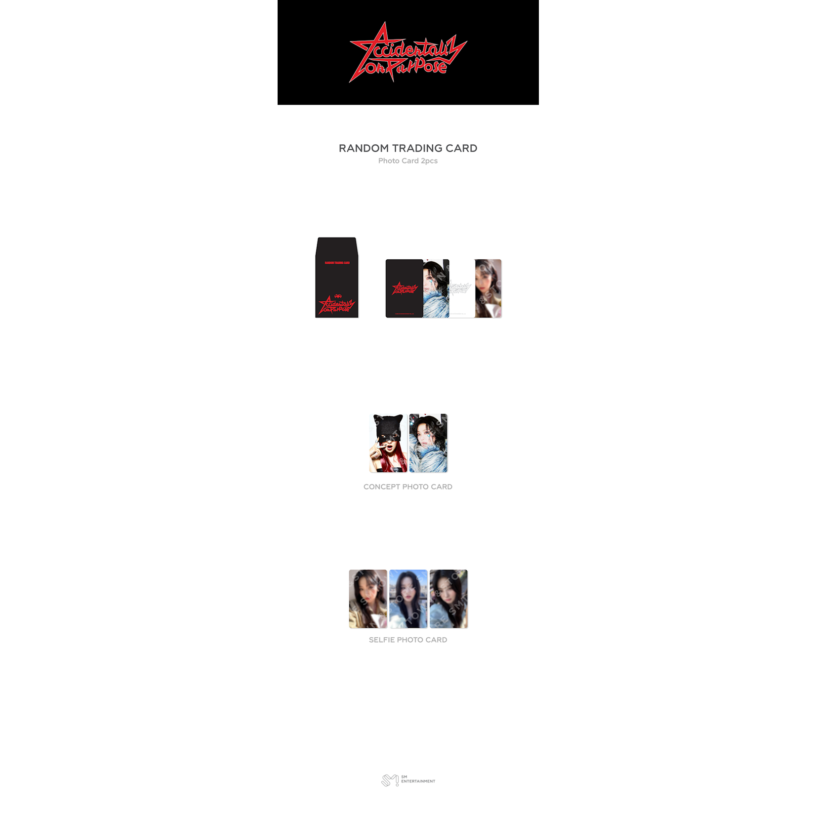 Red Velvet SEULGI (Red Velvet) - [2nd] Accidentally On Purpose MD : RANDOM TRADING CARD