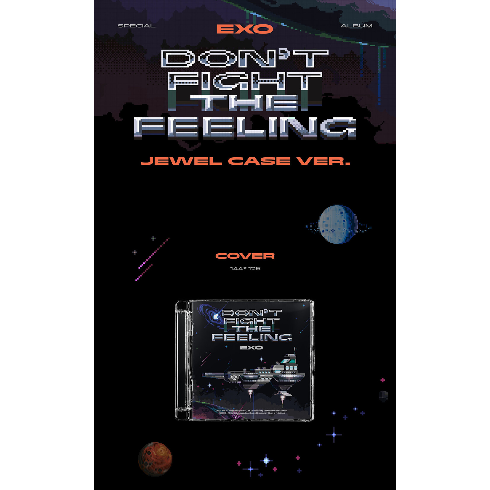 EXO EXO - SPECIAL ALBUM [DON’T FIGHT THE FEELING] (JEWEL CASE Ver.)