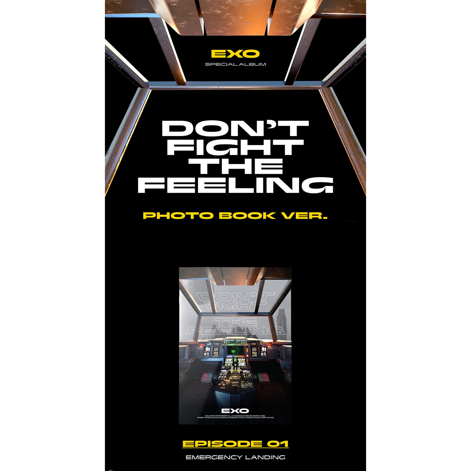 EXO EXO - SPECIAL ALBUM [DON’T FIGHT THE FEELING] (PHOTO BOOK 1 Ver.)