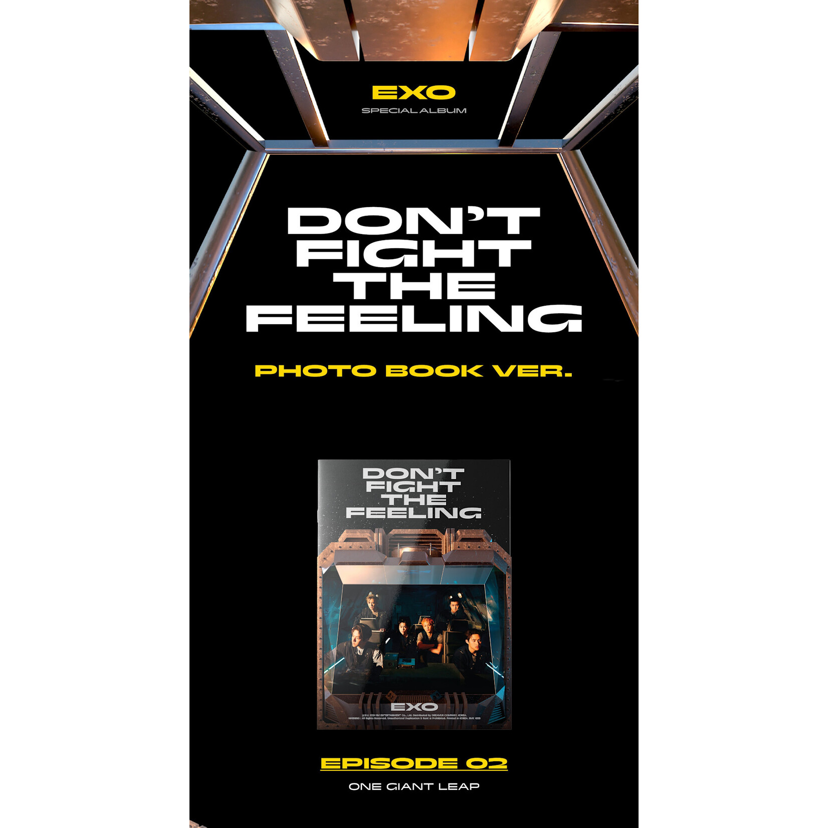 EXO EXO - SPECIAL ALBUM [DON’T FIGHT THE FEELING] (PHOTO BOOK 2 Ver.)