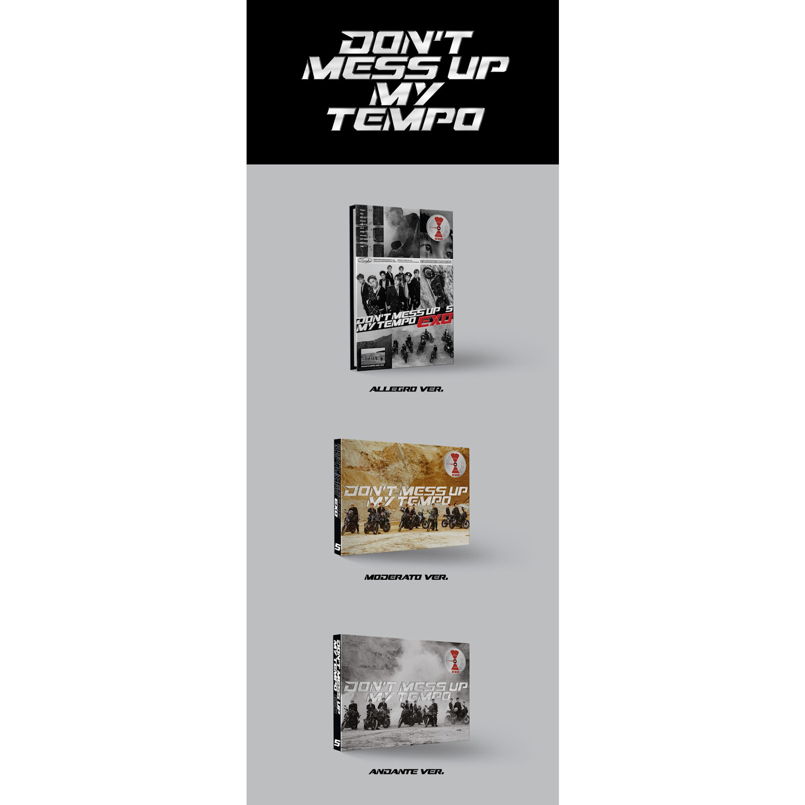 EXO EXO - VOL.5 [DON'T MESS UP MY TEMPO] (Photobook Ver.)
