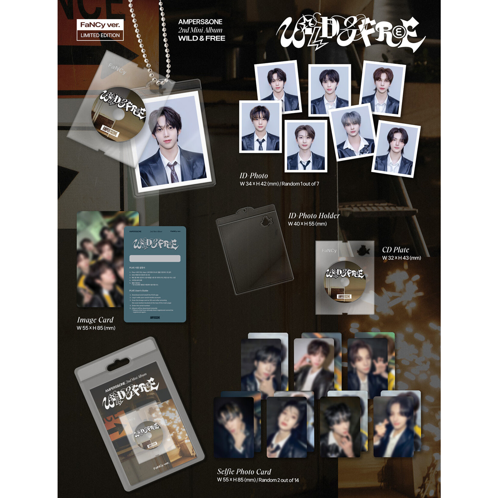 AMPERS&ONE AMPERS&ONE - 2nd Mini Album [WILD&FREE] (PLVE) (FaNCy ver.) (LIMITED EDITION)