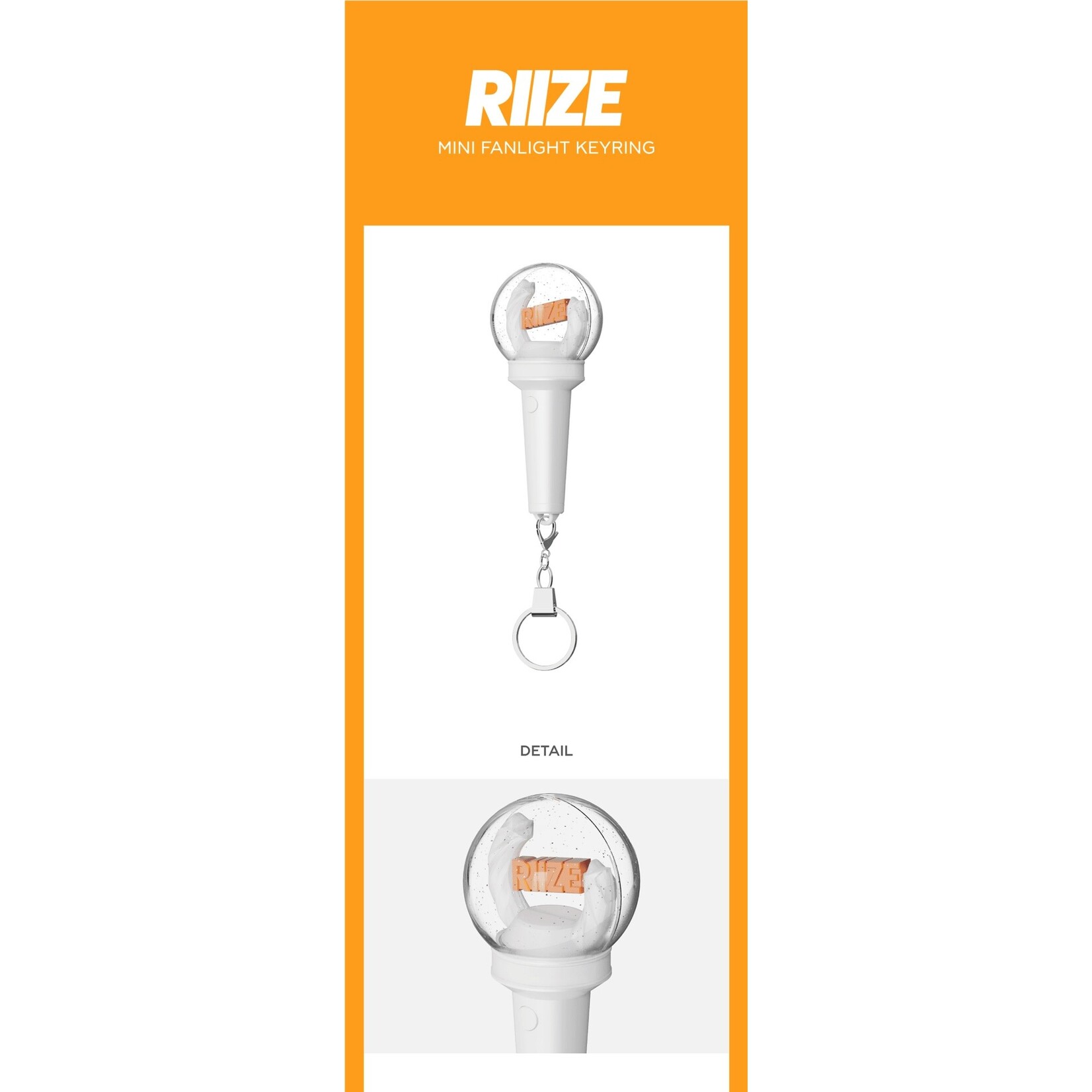 Riize RIIZE - OFFICIAL MINI FANLIGHT KEY RING