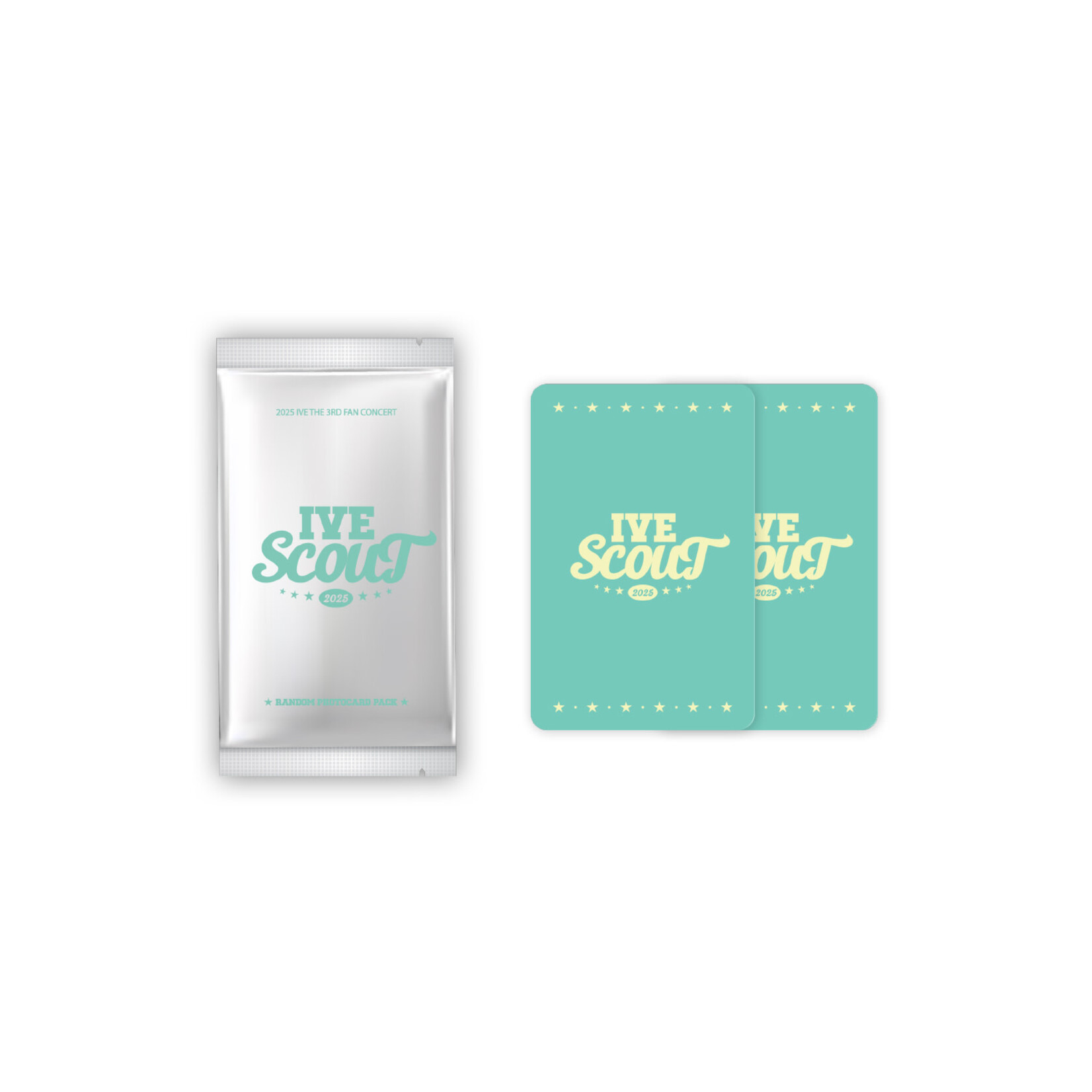 Ive 2025 IVE THE 3RD FAN CONCERT IVE SCOUT - Random Photocard Pack