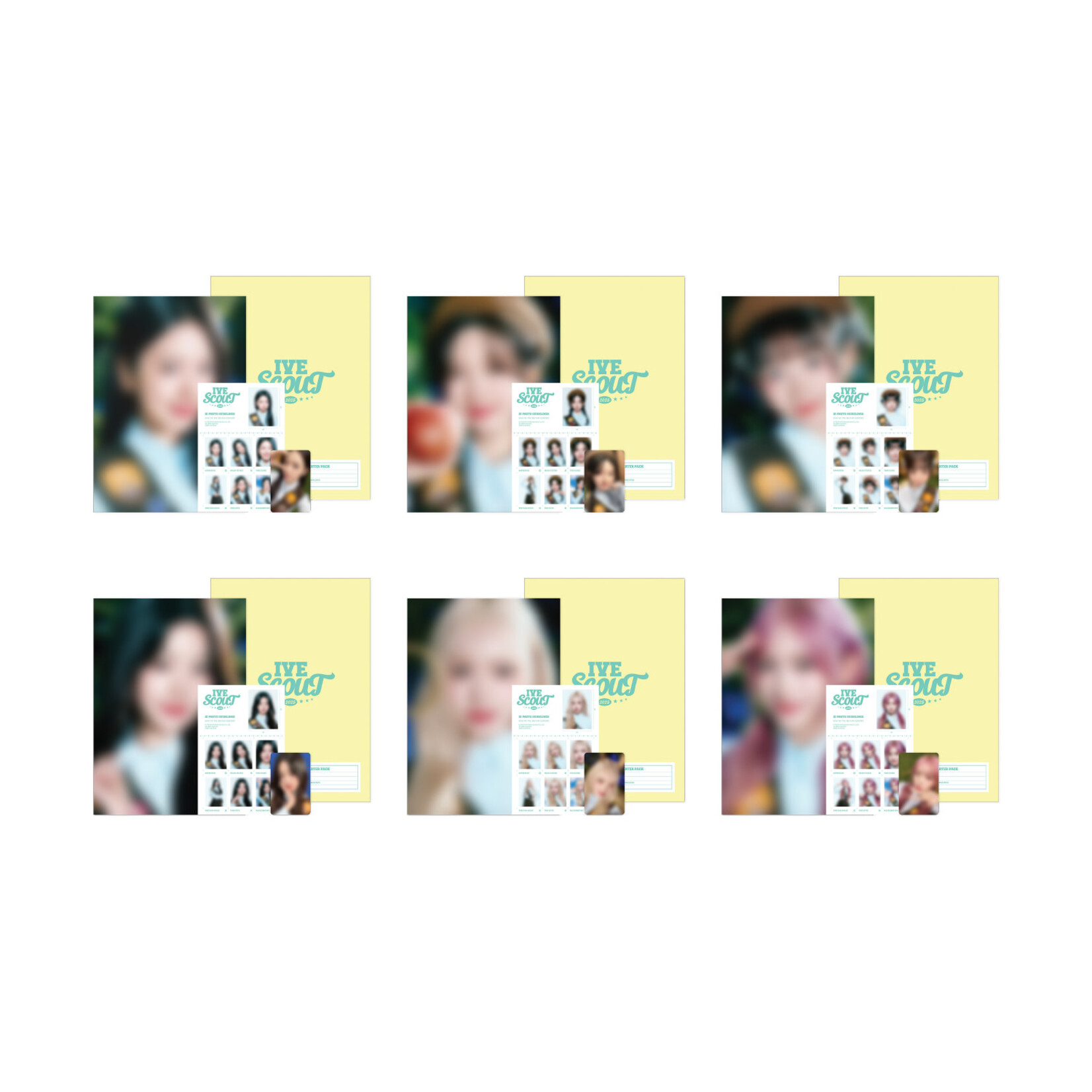 Ive 2025 IVE THE 3RD FAN CONCERT IVE SCOUT - Photo Kit